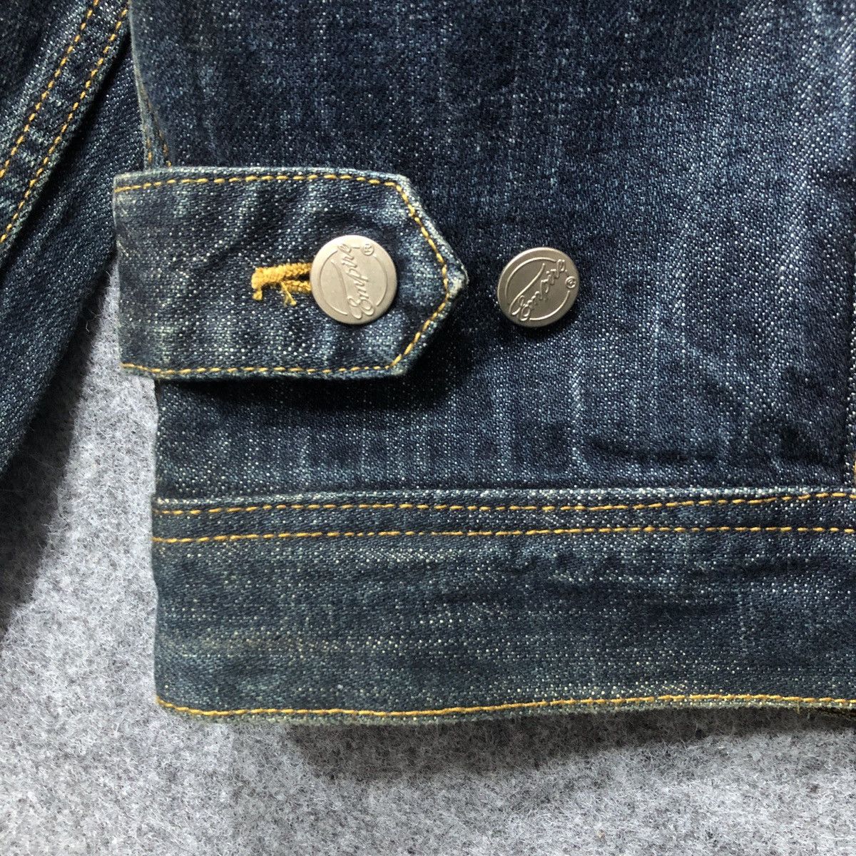 Japanese Brand EMPIRE Denim Jacket Size US XL / EU 56 / 4 - 7 Thumbnail