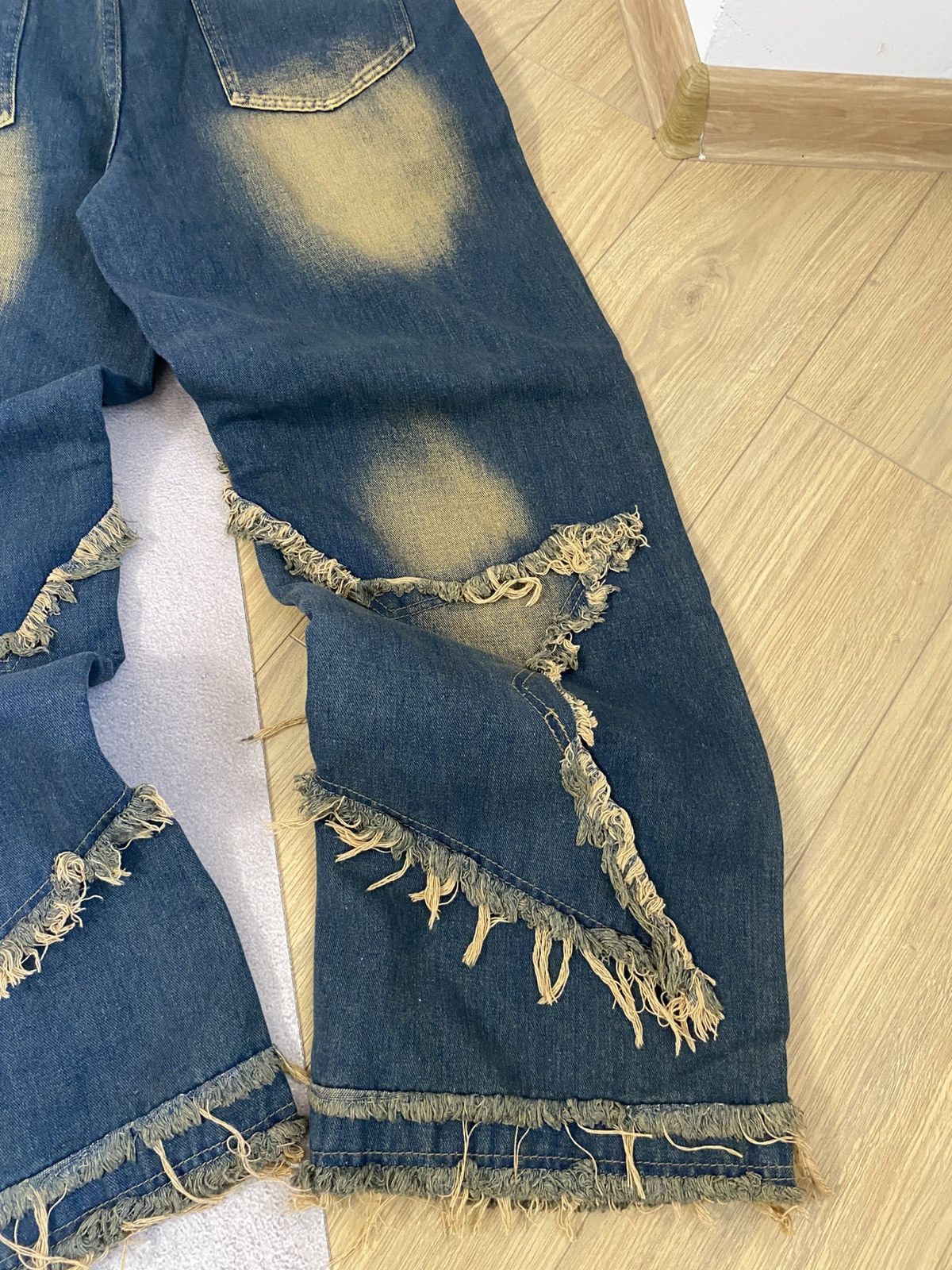 Japanese Brand × Vintage Japanese Baggy Tornado Mart style y2k Pants Jeans Size US 32 / EU 48 - 9 Thumbnail