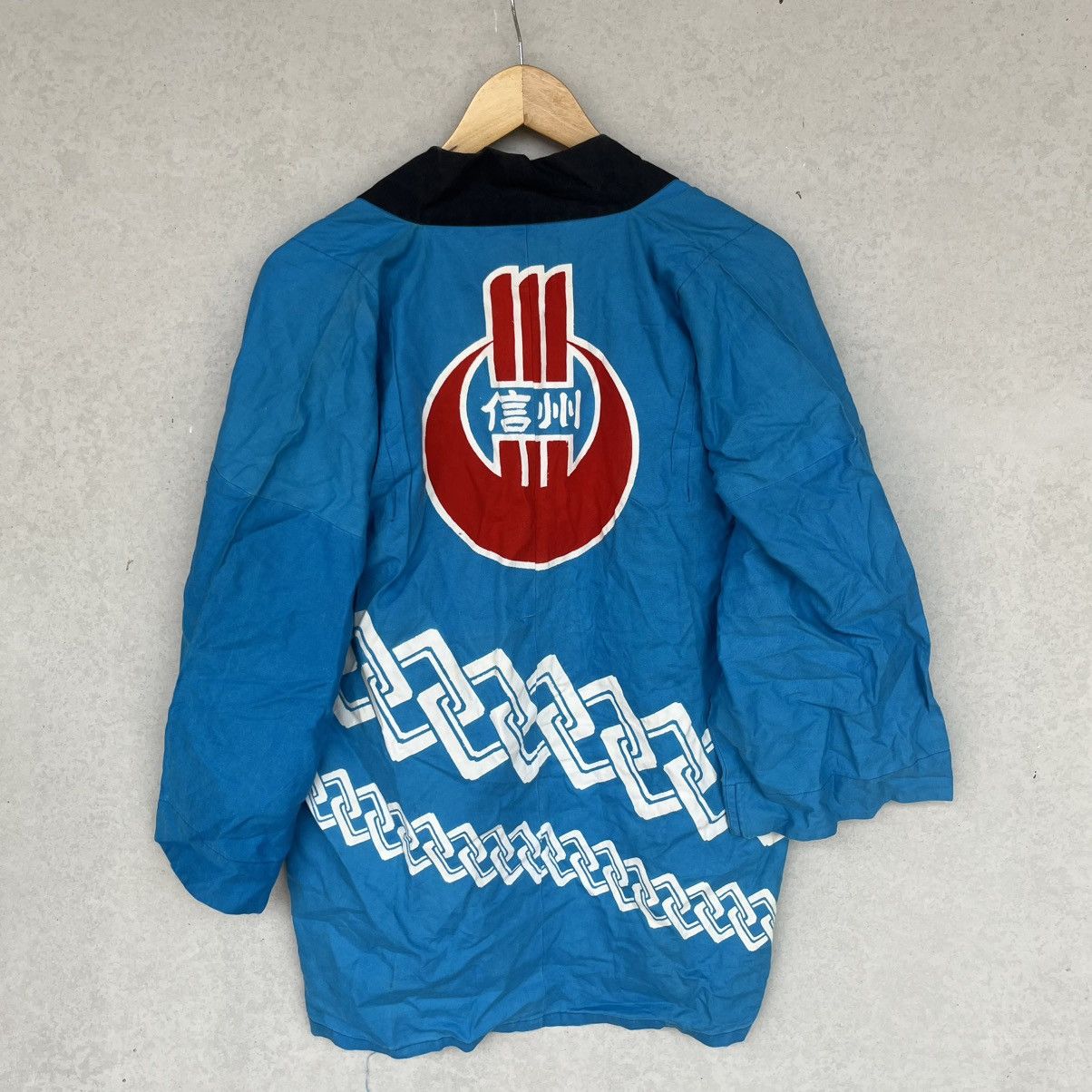 Other Vintage Japanese Blue Cotton Kimono White Black Size L Size L / US 10 / IT 46 - 5 Thumbnail