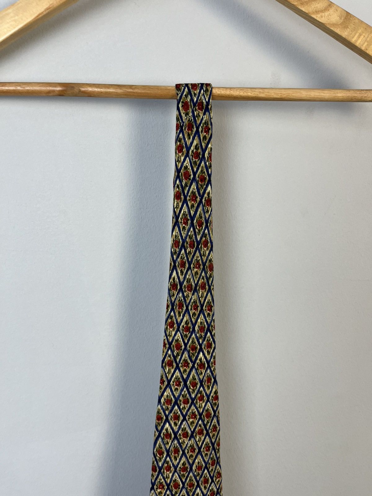 Valentino × Vintage Valentino Vintage Floral Silk Tie Made in Italy Size ONE SIZE - 4 Thumbnail