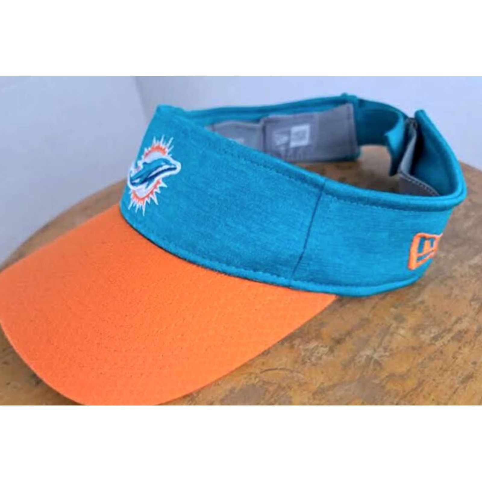New Era New Era Miami Dolphins Visor Hat Adjustable Unisex Adults Multicolor Flexible Sports Cap Size ONE SIZE - 2 Thumbnail