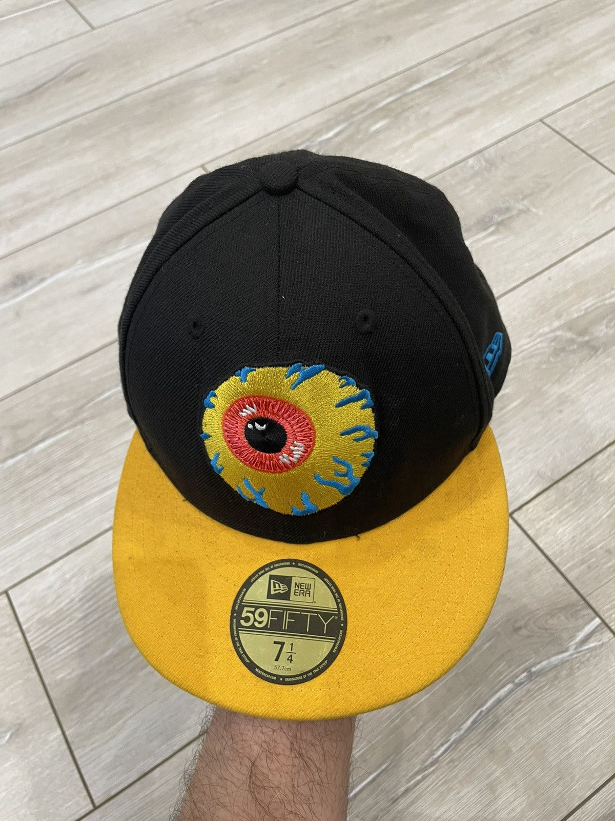 New Era Hat - Mishka Keep Watch New Era - Black Yellow Size ONE SIZE - 2 Thumbnail