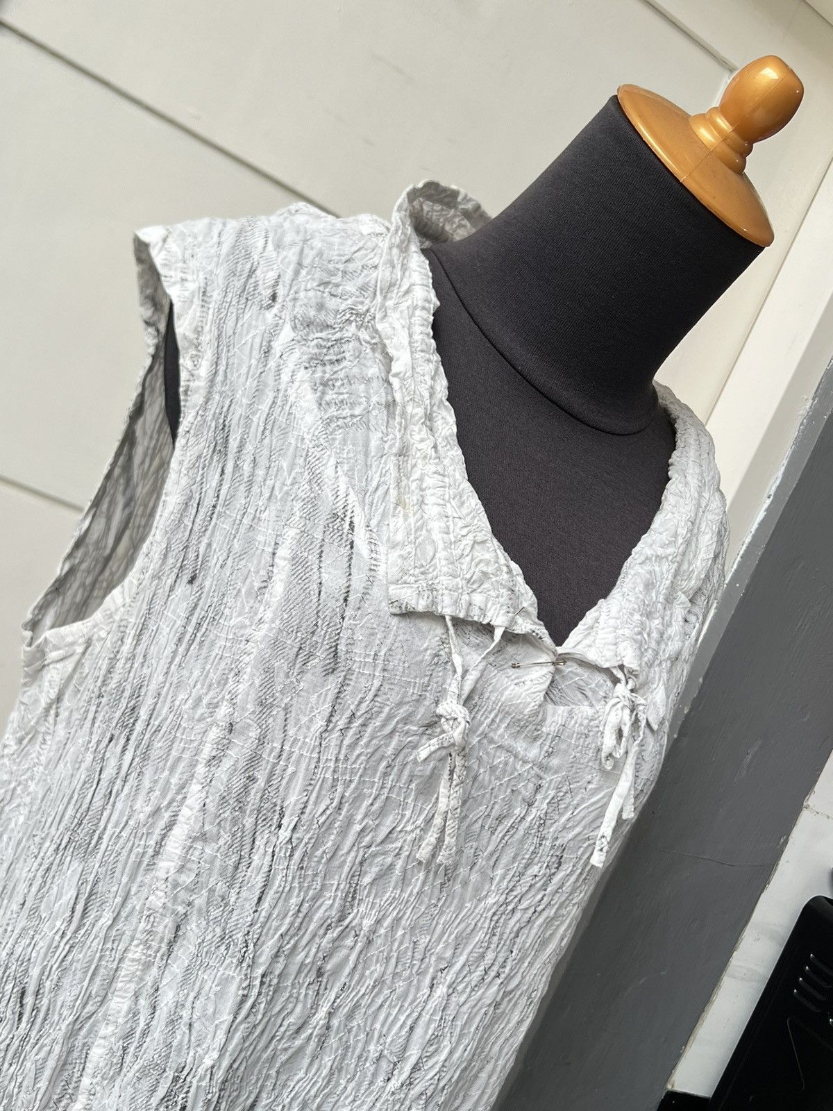 Issey Miyake HEART HAAT Issey Miyake Wrinkle Dress Size XS / US 0-2 / IT 36-38 - 16 Thumbnail