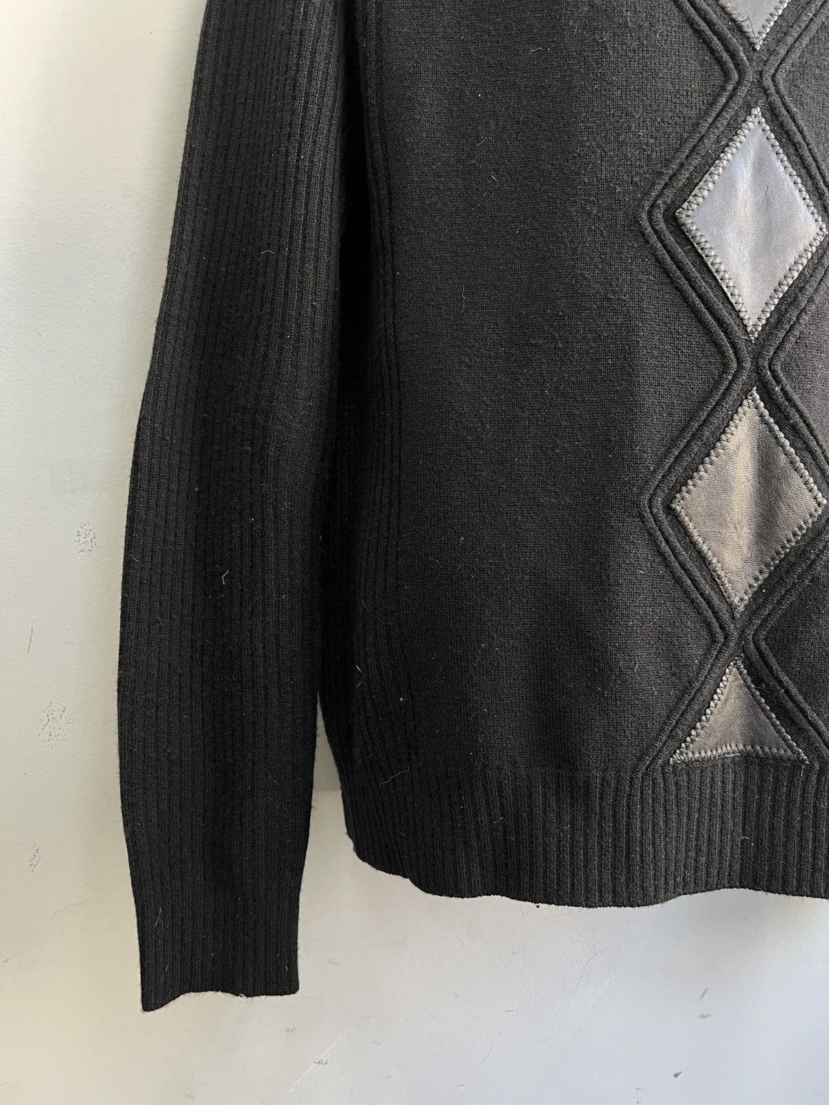 Jean Paul Gaultier Jean Paul Gaultier wool turtle neck abstract sweater y2k Size US L / EU 52-54 / 3 - 5 Thumbnail
