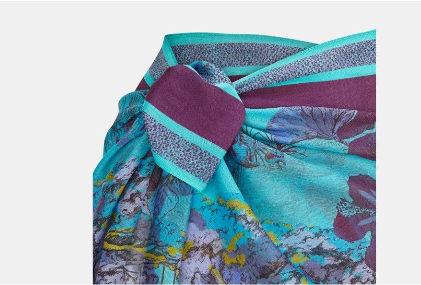 Dior o1w1db10425 34JOU33 Size: OS / Voyage Sarong in Multicolor Size ONE SIZE - 3 Thumbnail