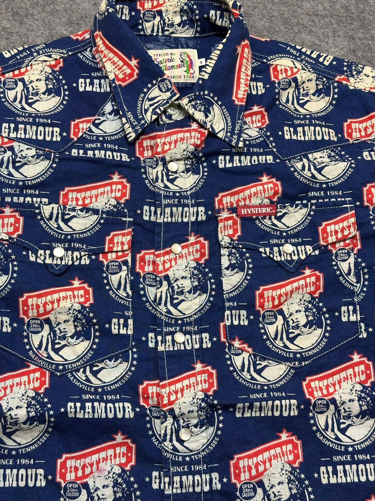 Hysteric Glamour Hysteric Glamour over print western shirt “Hysteric Glamour" Size US S / EU 44-46 / 1 - 2 Thumbnail