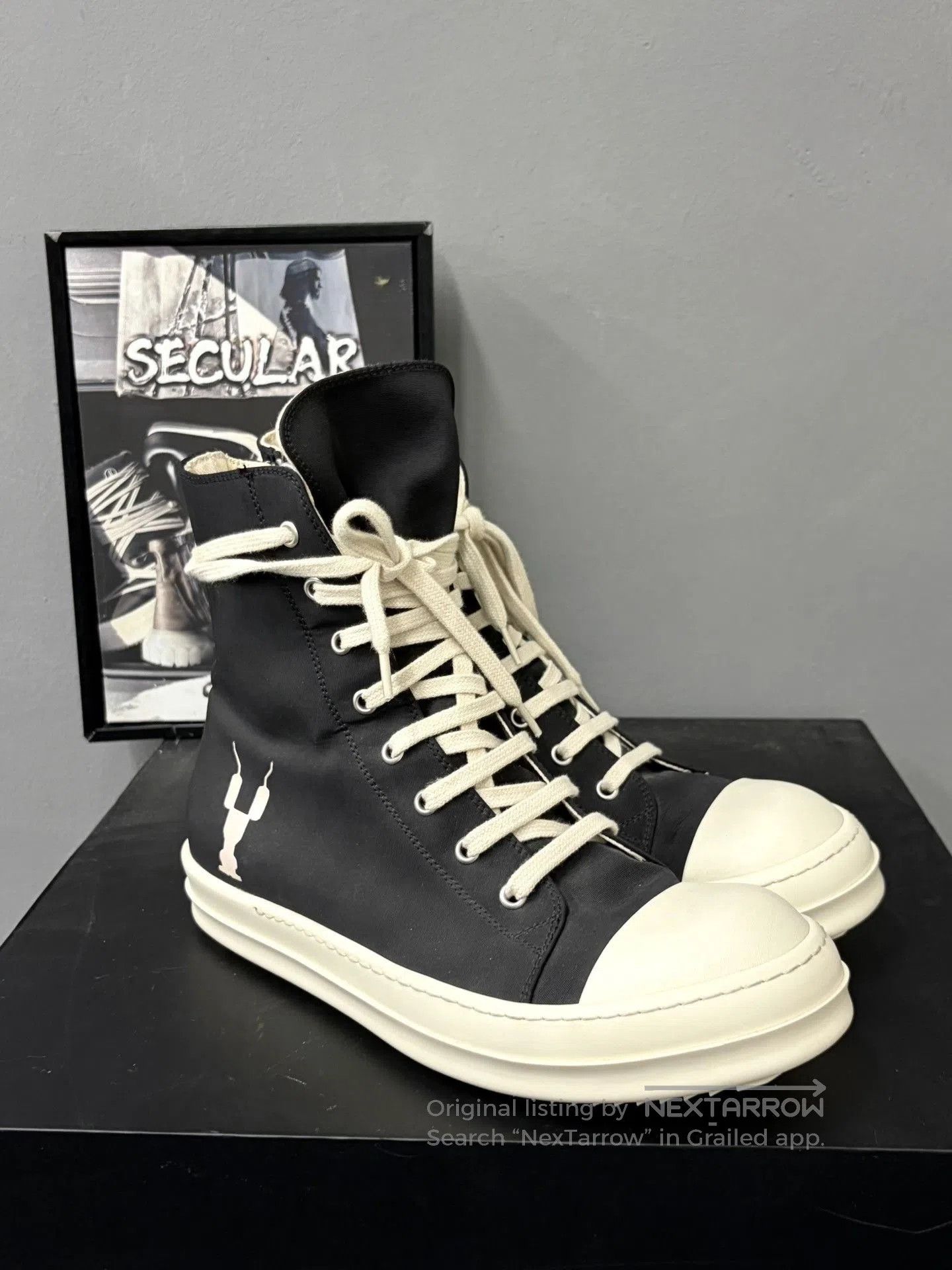 Rick Owens Drkshdw Rick Owens DRKSHDW High. Size US 7 / EU 40 - 3 Thumbnail