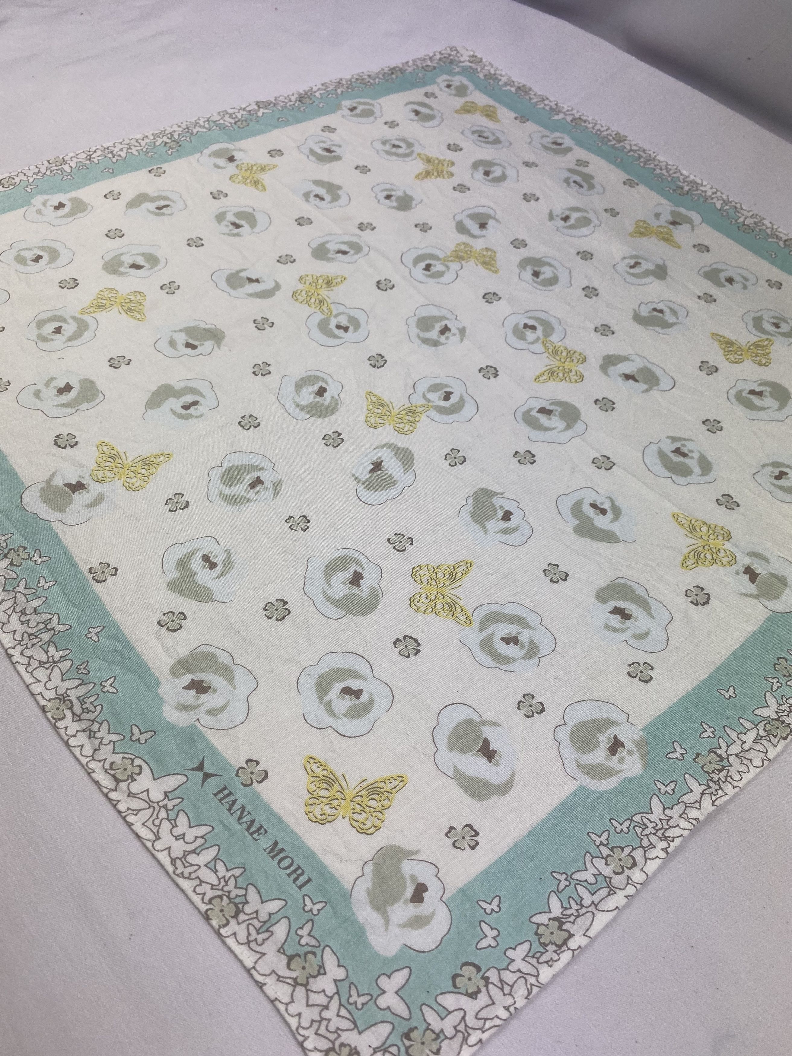 Hanae Mori × Japanese Brand × Vintage Hanae Mori Handkerchief / Bandana / Neckerchief Size ONE SIZE - 4 Thumbnail