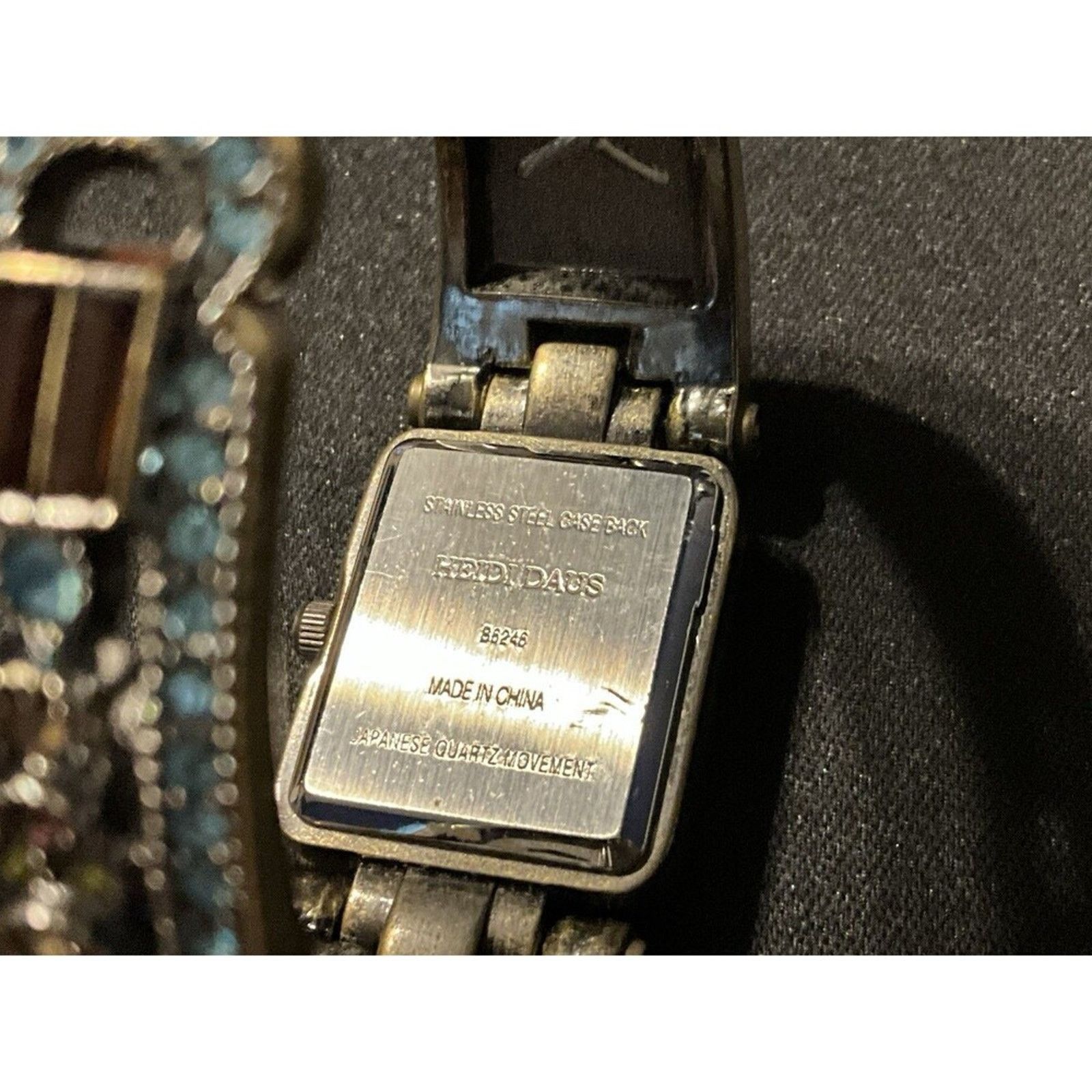 Other Heidi Daus Rhinestone Hinged Band Watch, Needs Battery Size ONE SIZE - 7 Thumbnail