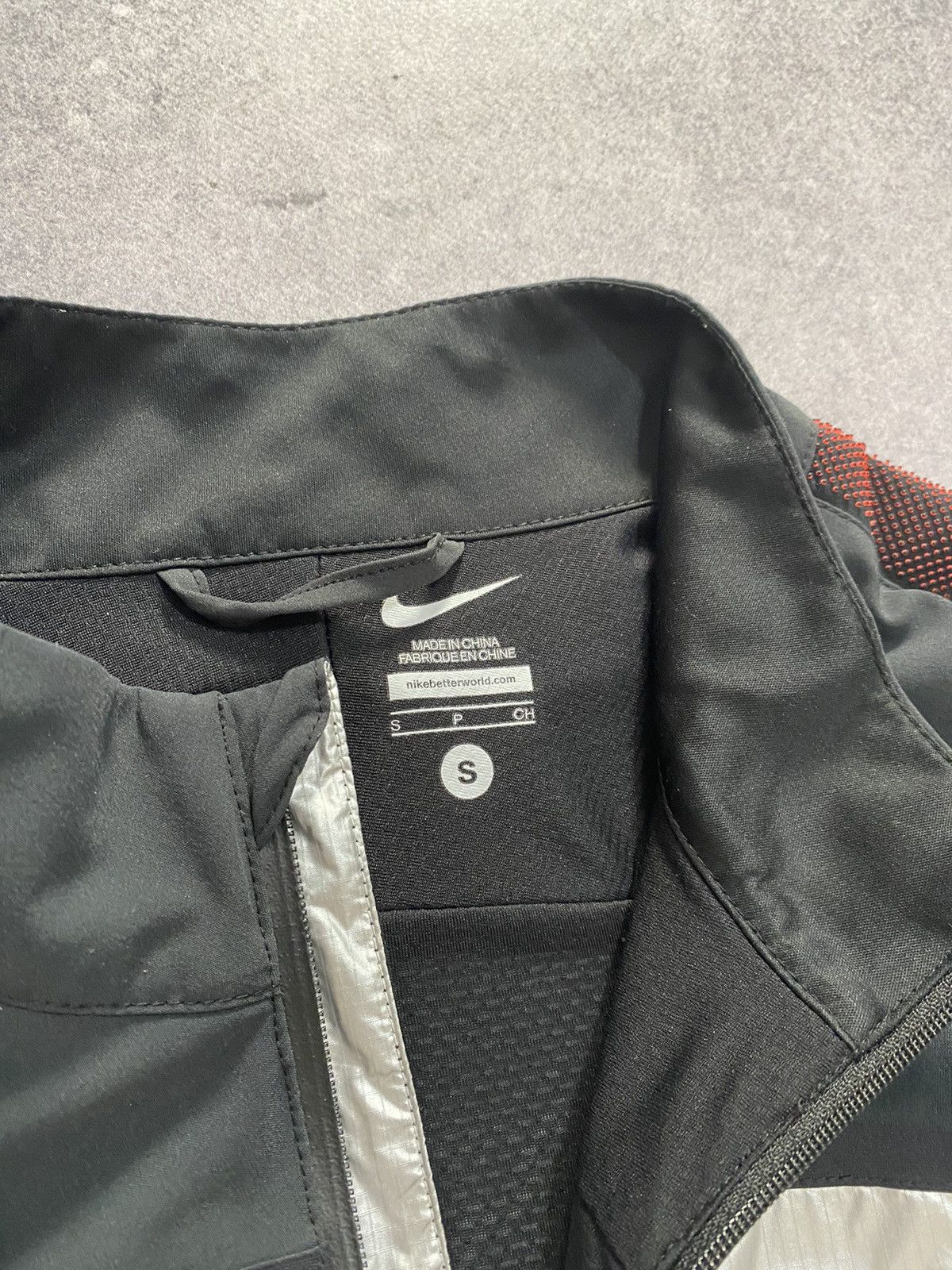 Nike × Vintage Nike Strike Elite Woven Water Repellent Full Zip Jacket Size US S / EU 44-46 / 1 - 7 Thumbnail