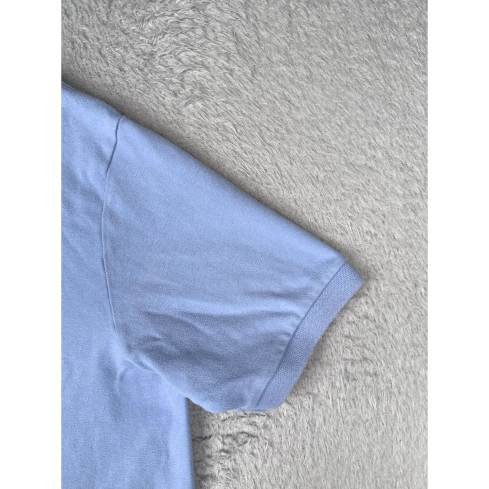 Ralph Lauren VINTAGE Ralph Lauren Polo Shirt Adult XL Blue 100% Cotton Short Sleeve Men's Polo Shirt, Regular Fit, Button Embroidered Logo, 44 Chest, 28 in Size US XL / EU 56 / 4 - 2 Thumbnail