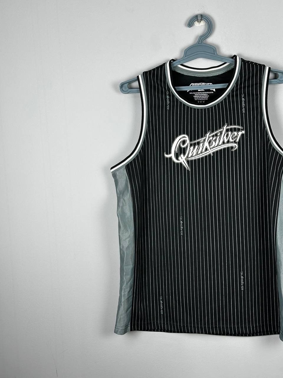 Quicksilver Vintage Quiksilver Surfing Logo Striped Tank Top Size US L / EU 52-54 / 3 - 2 Thumbnail