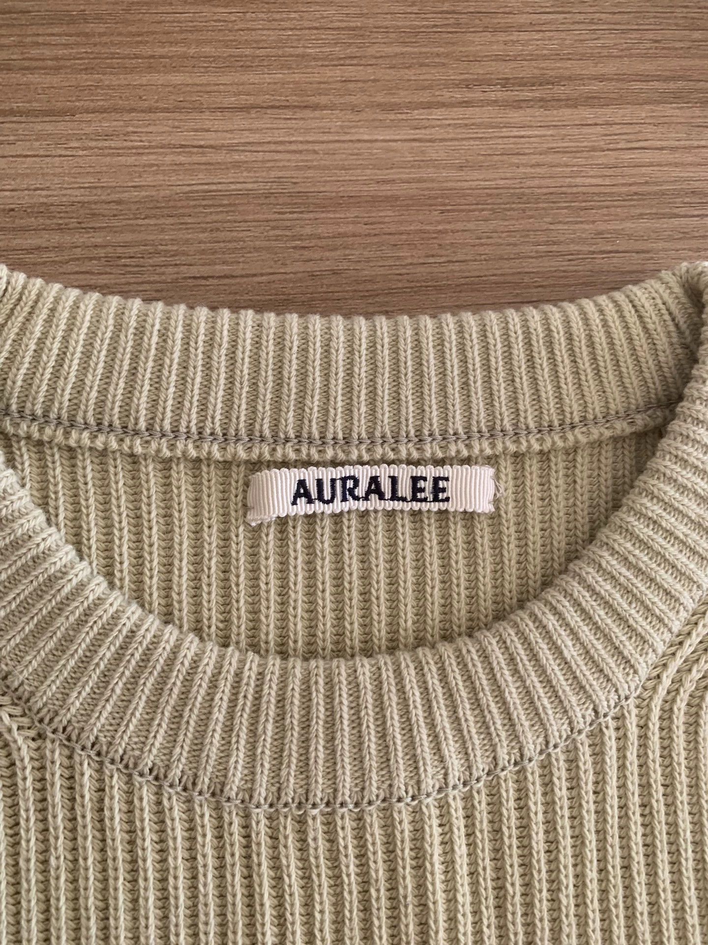 Auralee AURALEE 24AW Super Fine Wool Rib Knit P/O Sz 5 Size XXL / US 16-18 / IT 52-54 - 2 Thumbnail