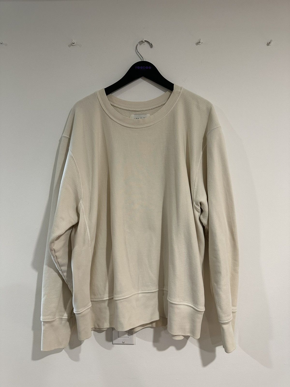 Les Tien Les Tien crop crew in ivory Size US XXL / EU 58 / 5 - 1 Thumbnail