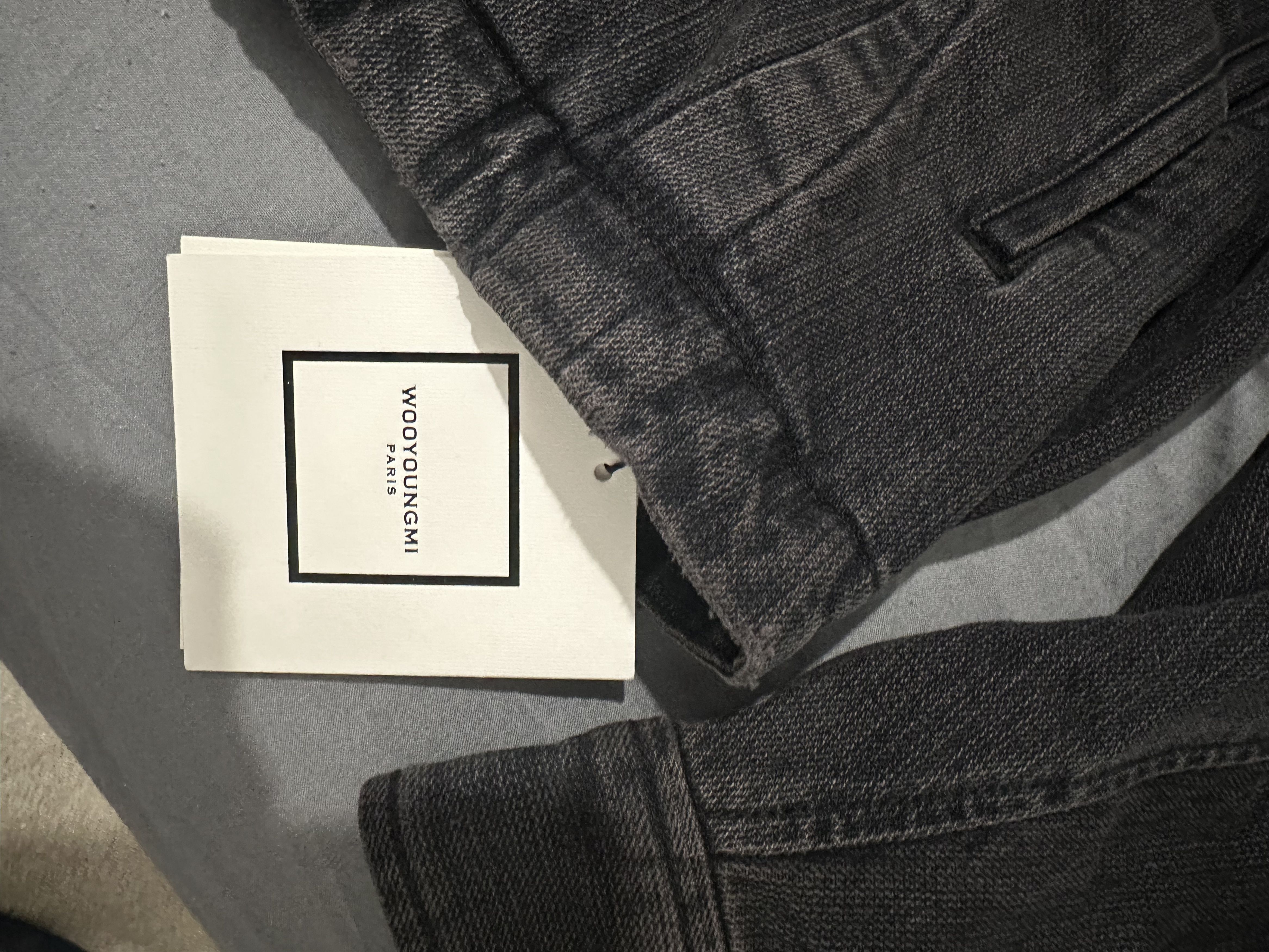 Wooyoungmi Wooyoungmi Black Denim Jacket Size XS / US 0-2 / IT 36-38 - 5 Thumbnail