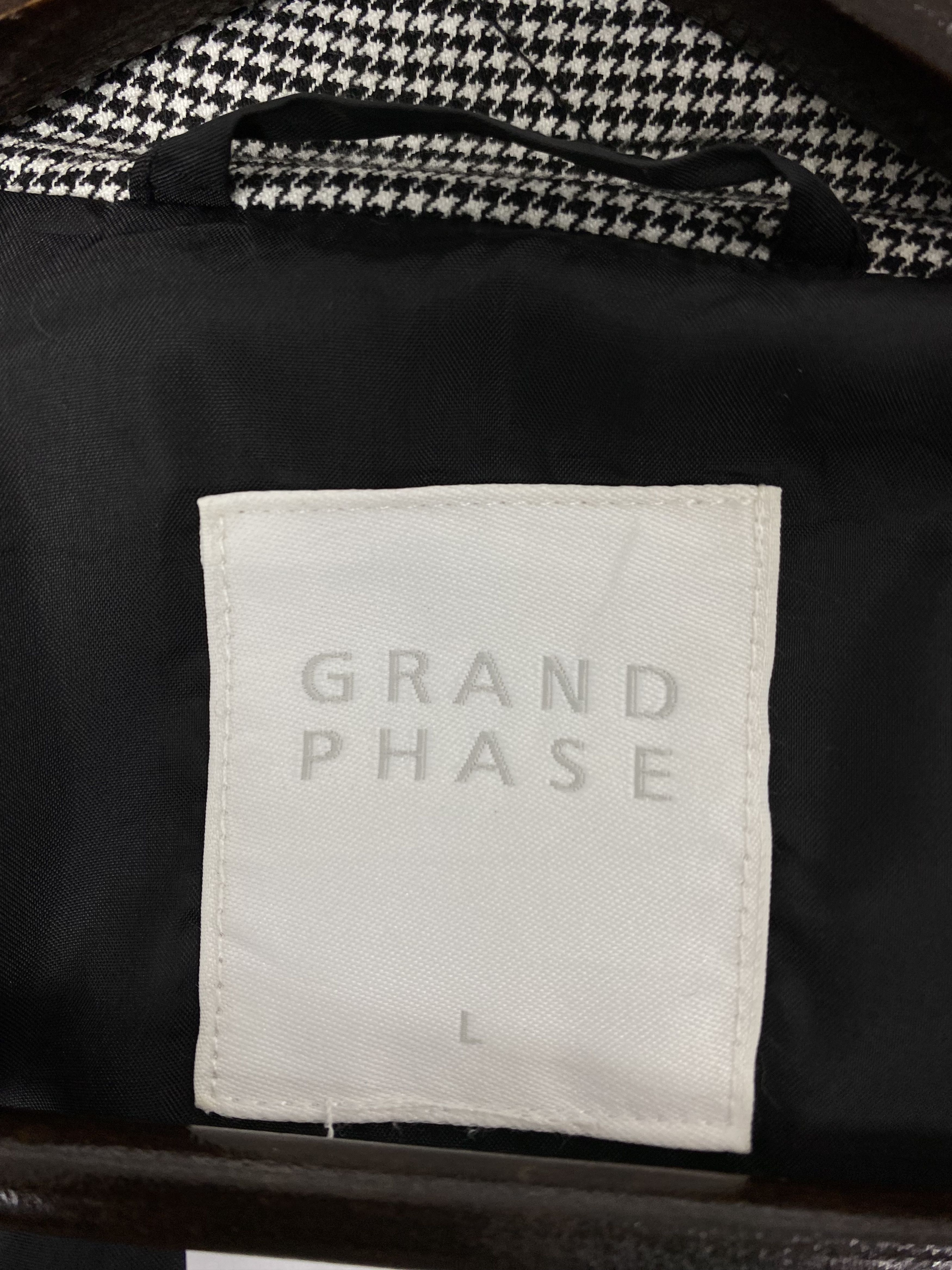 Japanese Brand Vintage Grand Phase Quilted Button Up Light Jacket Size US L / EU 52-54 / 3 - 9 Thumbnail