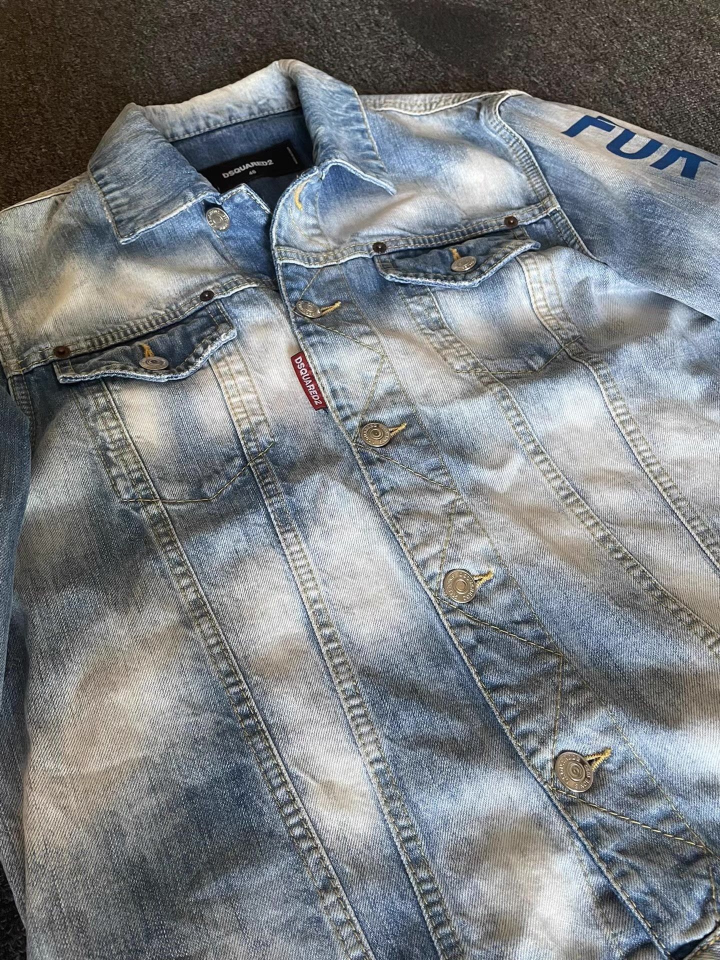 Dsquared2 DSQUARED2 x Pepsi Denim Jacket, Q4 Size US M / EU 48-50 / 2 - 3 Thumbnail