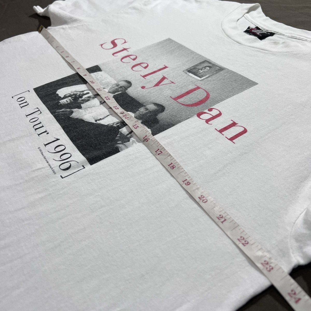Band Tees Vintage 90s 1996 STEELY DAN Tour Promo Tee XL Giant Size US XL / EU 56 / 4 - 11 Thumbnail
