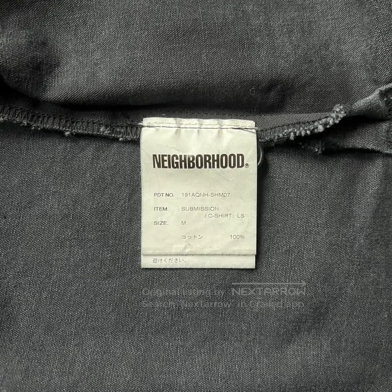 Neighborhood Neighborhood Zip Patched Long Sleeve Shirt - Washed, Wax-D Size US M / EU 48-50 / 2 - 4 Thumbnail