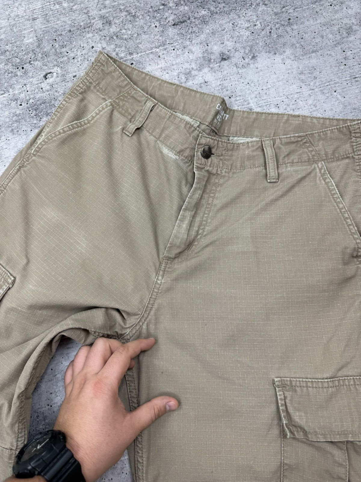 Carhartt Wip Vintage Carhartt WIP Regular Aviation Cargo Pants Trousers M Size US 32 / EU 48 - 11 Thumbnail