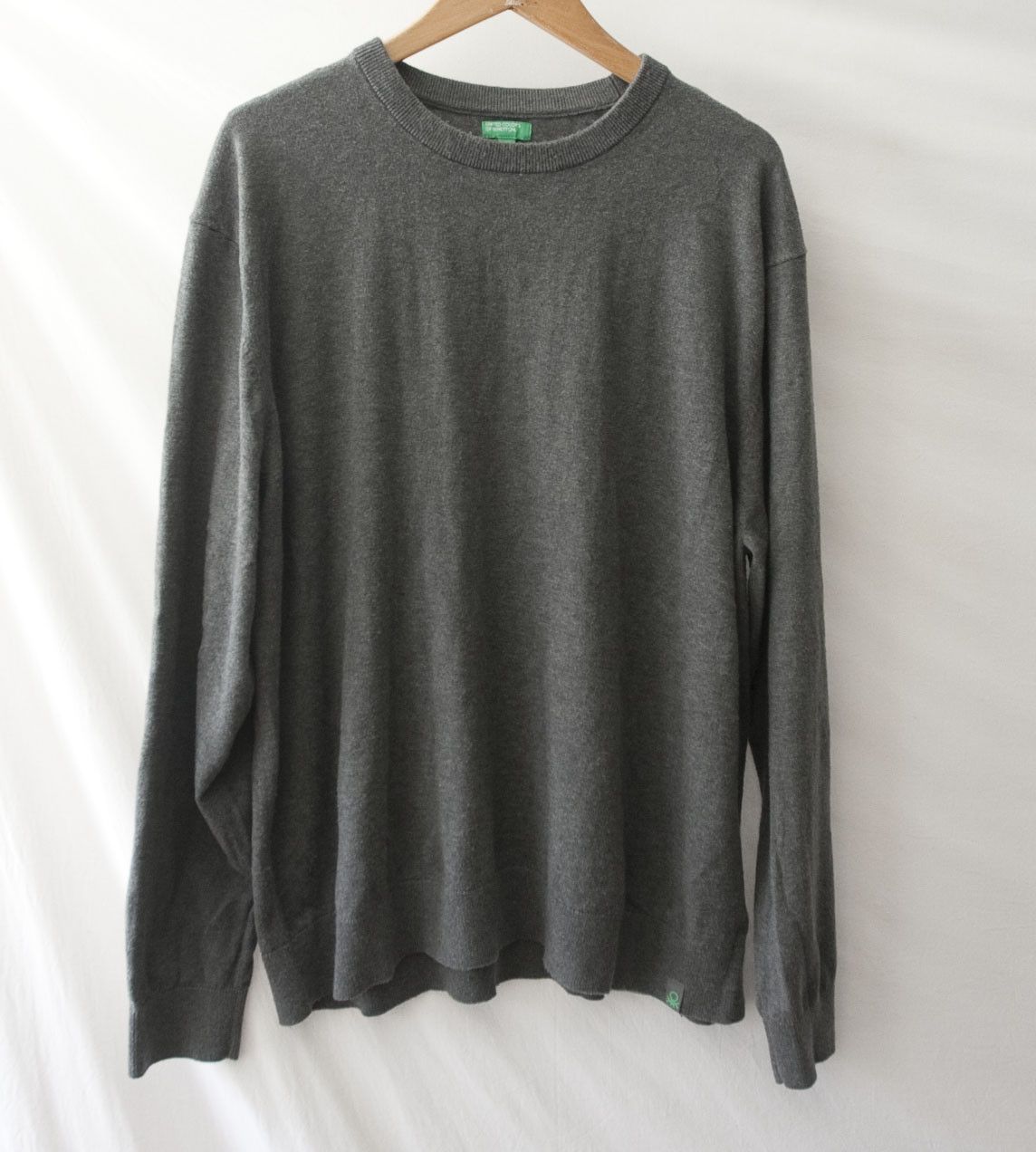 United Colors Of Benetton United Colors Of Benetton Sweater Size XXL Gray Size US XXL / EU 58 / 5 - 1 Thumbnail