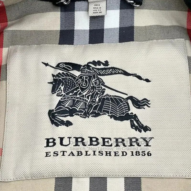 Burberry Burberry Women's Black Cotton Trench Coat. Size XXS / US 00 / IT 34 - 5 Thumbnail