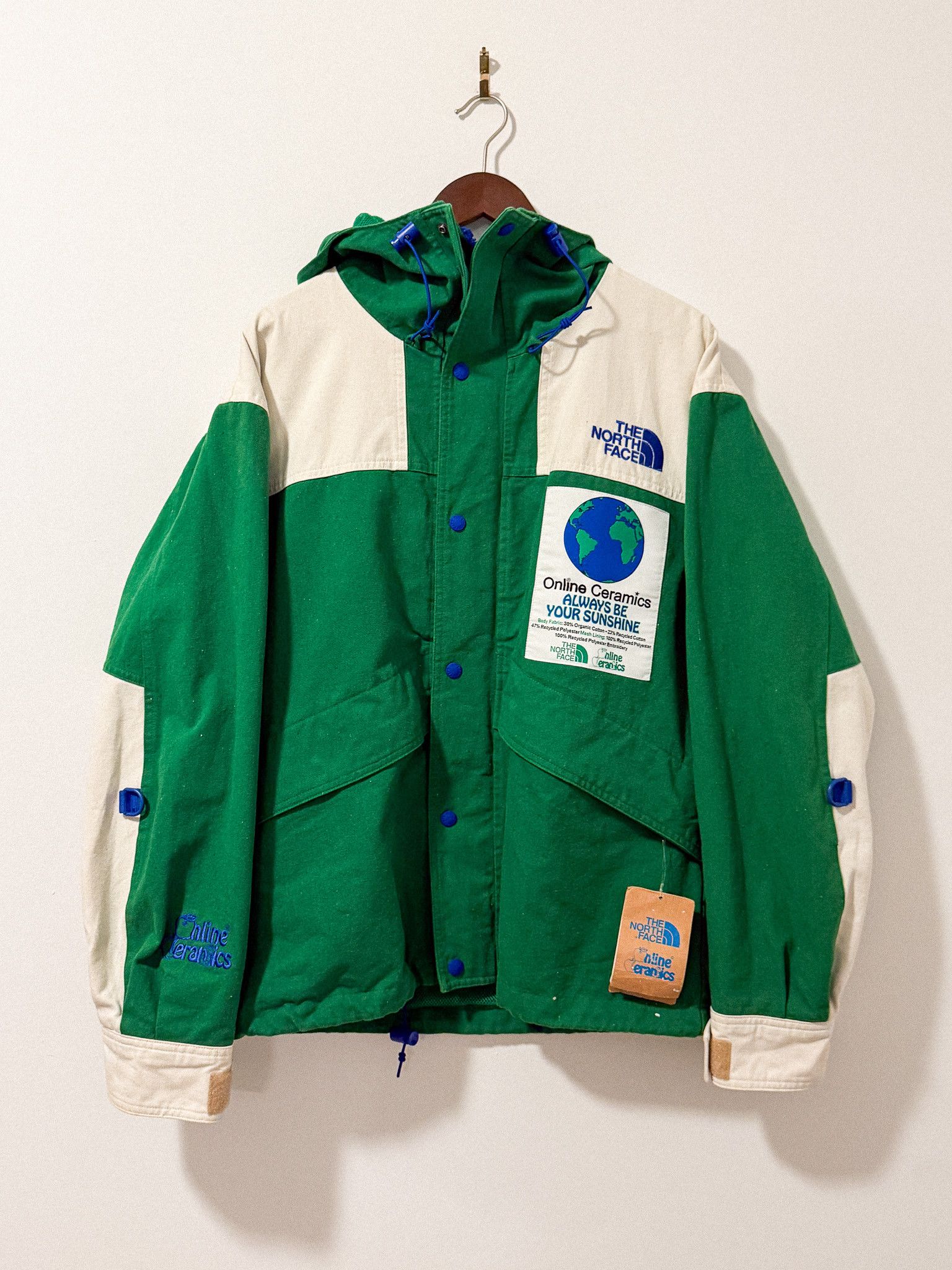限定カラーNORTH FACE × Online Ceramics Jacket The North Face TNF X Online Ceramics WINDJAMMER Brown/Purple