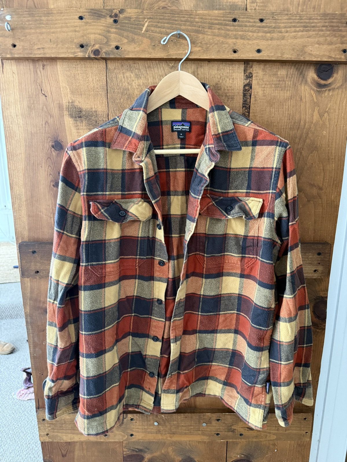 Patagonia Vintage Patagonia Flannel Med Size US M / EU 48-50 / 2 - 1 Thumbnail