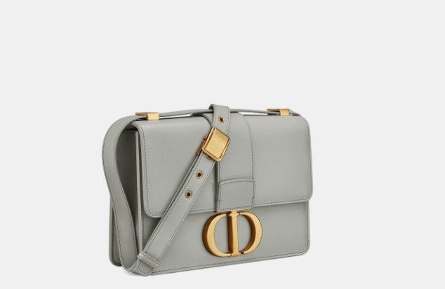 Dior o1w1db11124 Size: OS / 30 Montaigne Bag in Stone Grey Size ONE SIZE - 2 Thumbnail