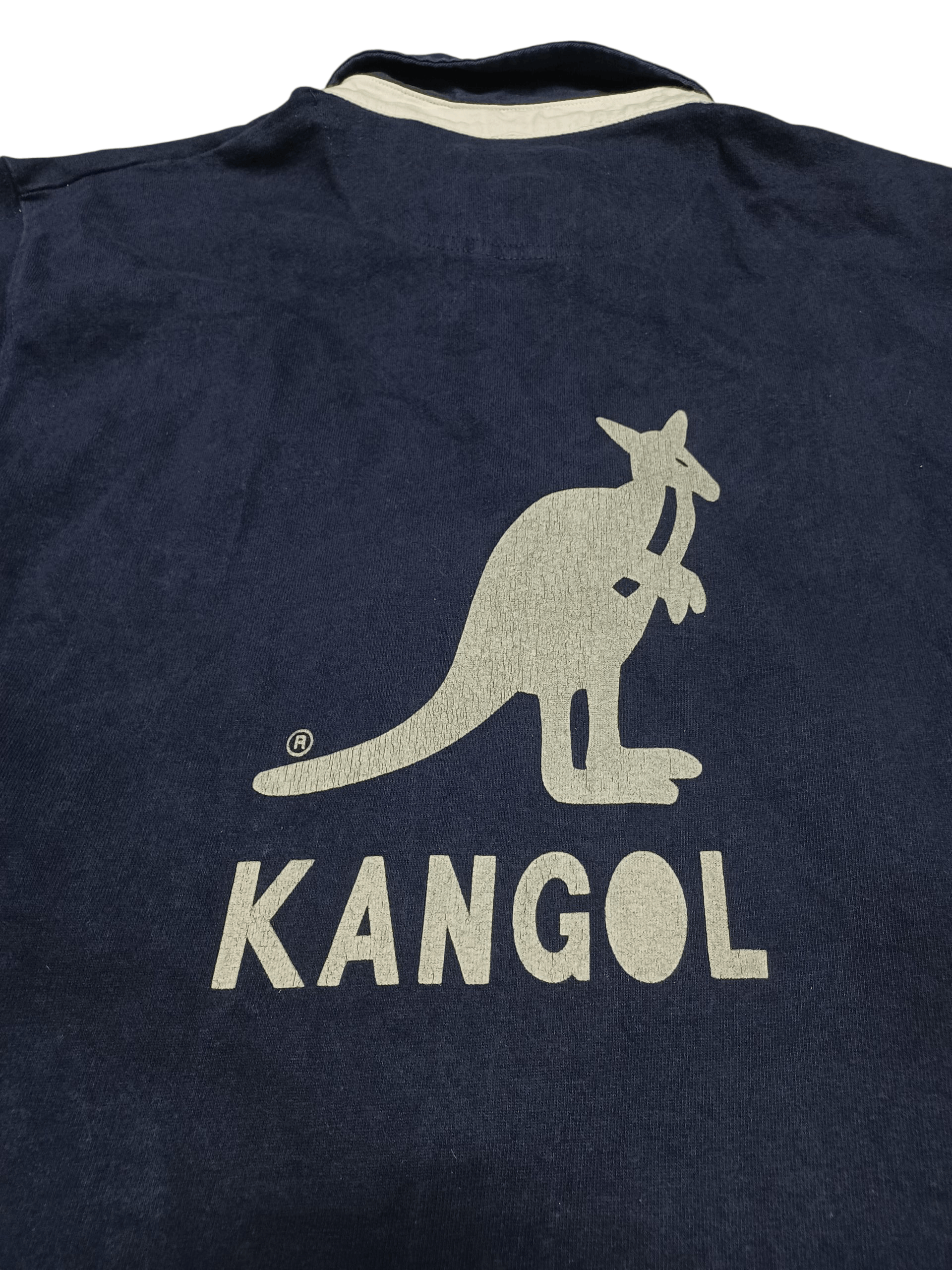 Kangol KANGOL VINTAGE BIGLOGO LUXURY POLO SHIRT SK8 AVANT GARDE Size US M / EU 48-50 / 2 - 5 Thumbnail