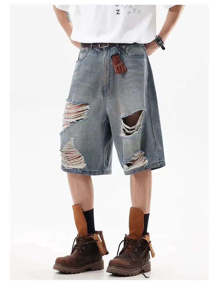 Designer × Japanese Brand Vintage Casual Loose Harajuku Shorts Size US 32 / EU 48 - 1 Thumbnail