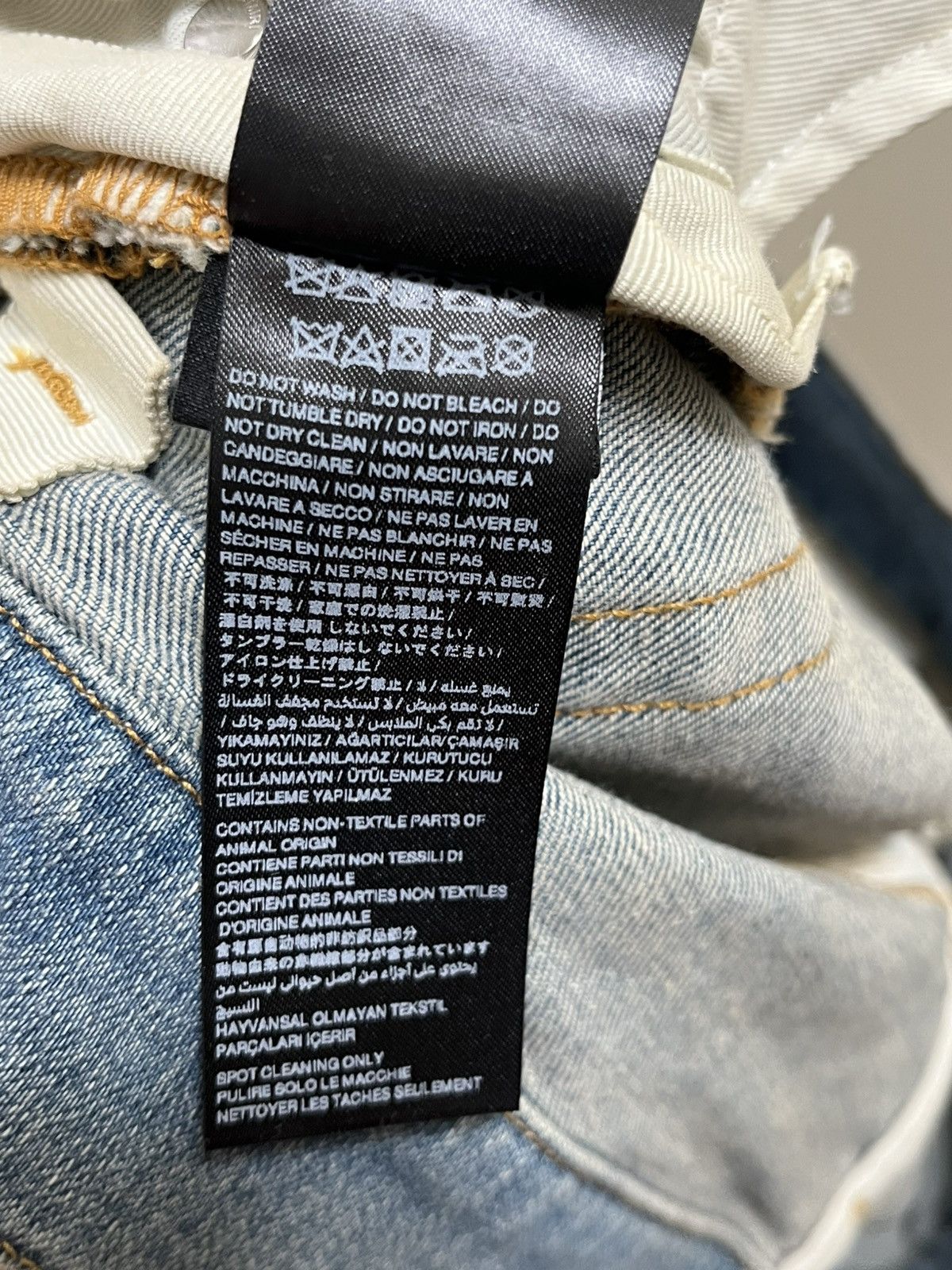 Amiri Amiri Hollywood Thrasher Jean Sz 36 Size US 36 / EU 52 - 16 Thumbnail