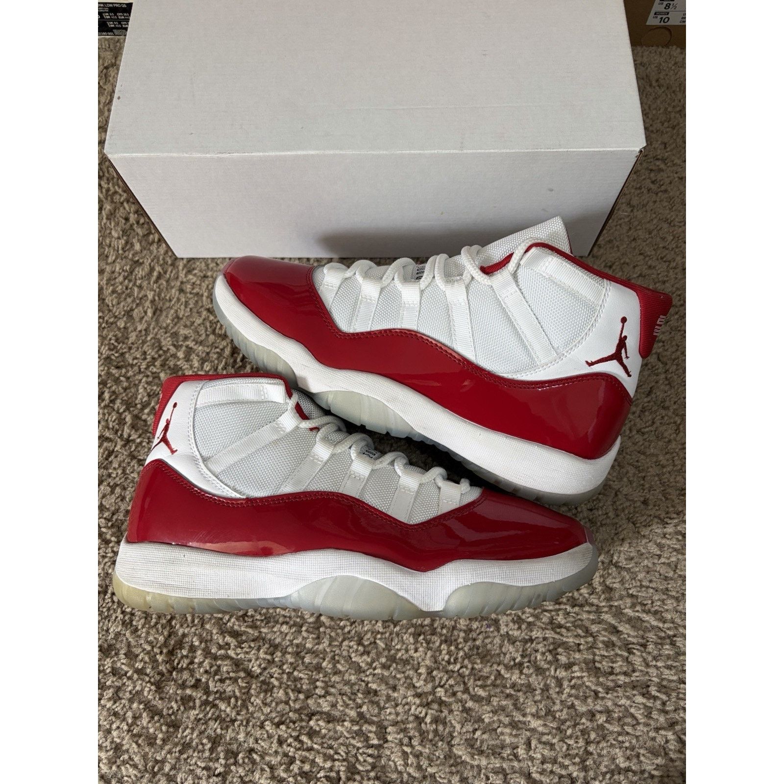 Jordan Brand Size 10 - Jordan 11 Retro Cherry (2022) (CT8012-116) Size US 10 / EU 43 - 2 Thumbnail