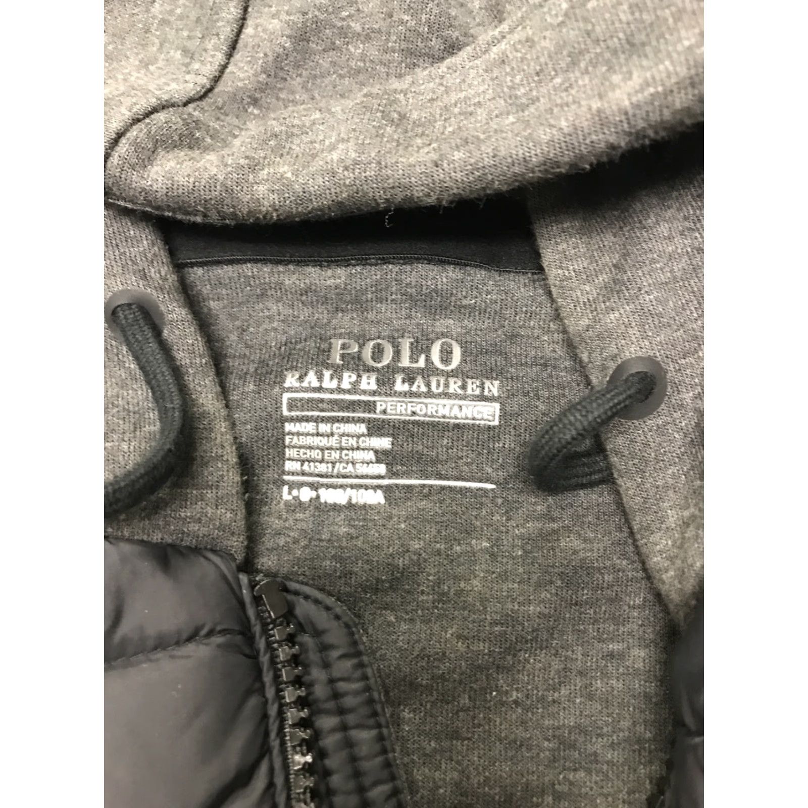 Polo Ralph Lauren VINTAGE Polo Ralph Lauren Performance Hooded Jacket Full Zip Adult L Nylon Puffer Black Size US L / EU 52-54 / 3 - 3 Thumbnail