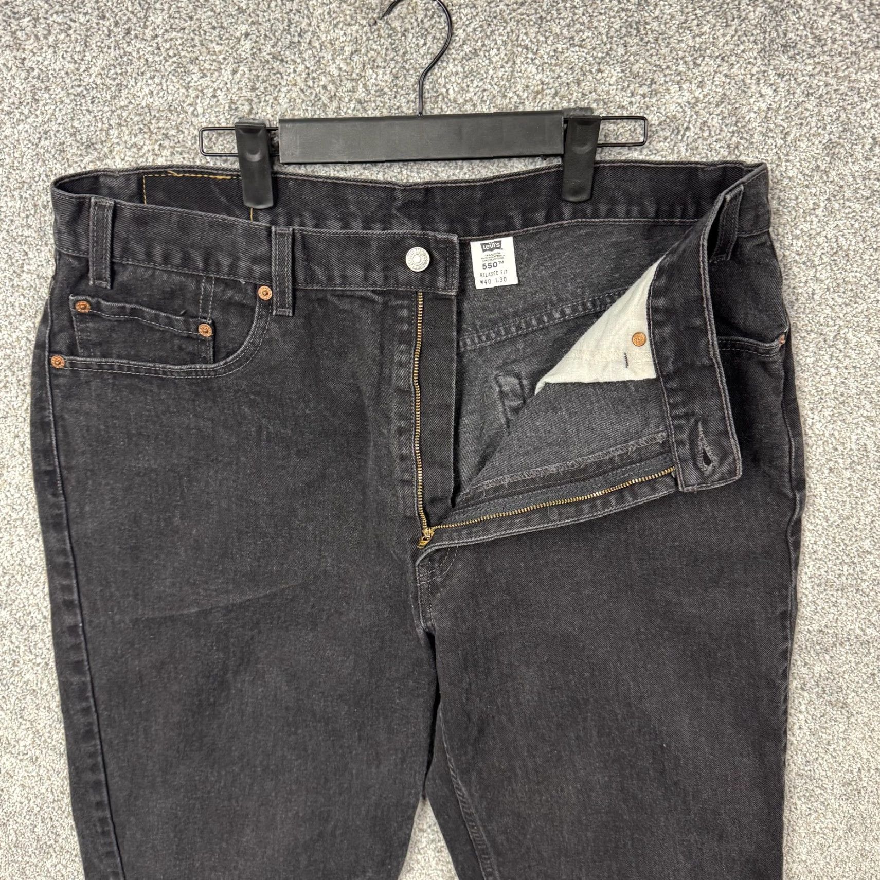 Levi's VINTAGE Levi's 550 Jeans Shirt? Wait. Size US 40 / EU 56 - 7 Thumbnail