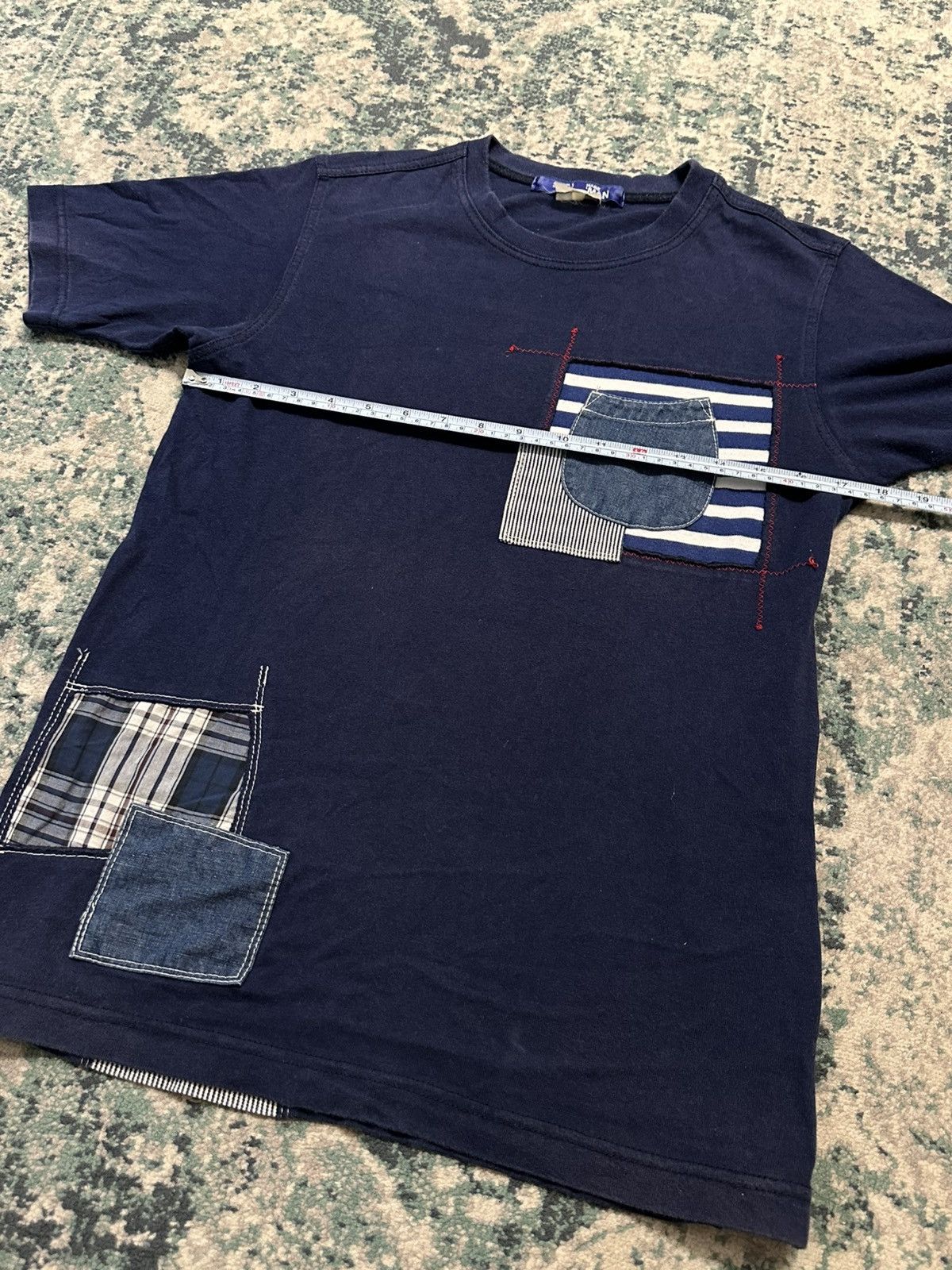 SS12 Comme des Garçons x Junya Watanabe Denim Patchwork