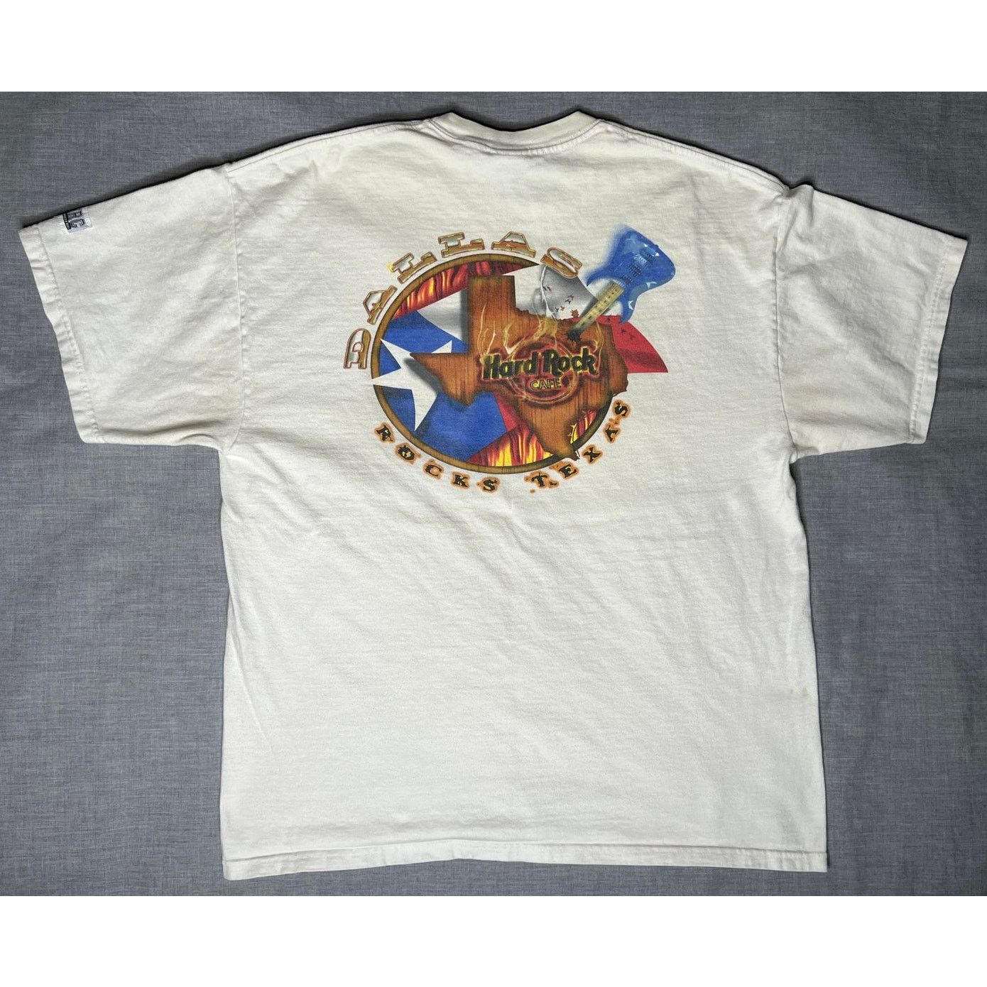 Hard Rock Cafe × Vintage Vintage Hard Rock Cafe Dallas Texas Graphic T-Shirt XL Size US XL / EU 56 / 4 - 1 Thumbnail