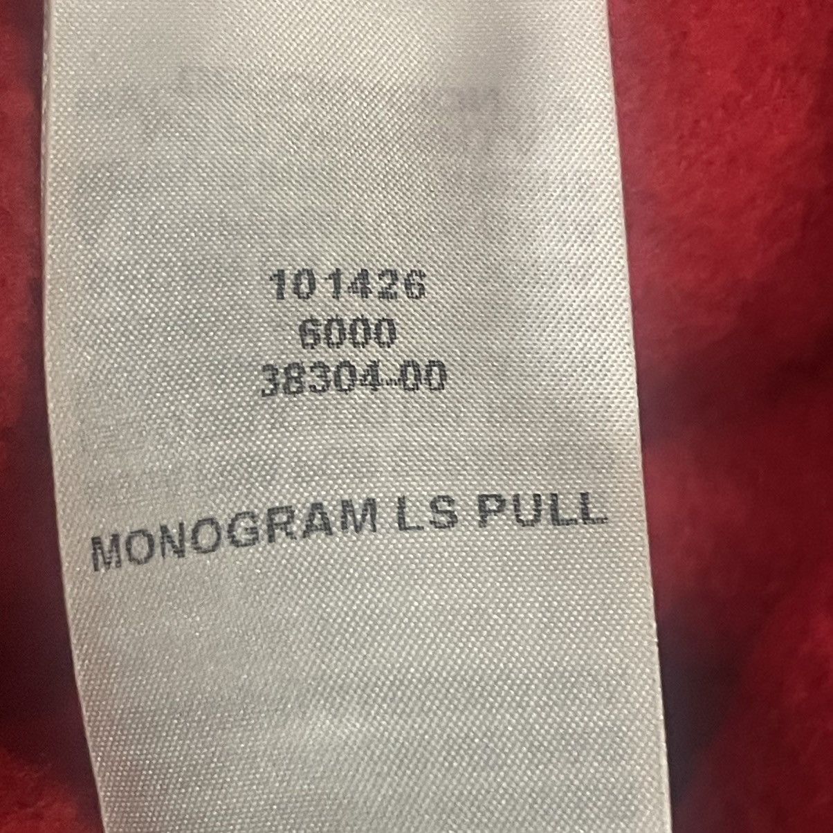 True Religion TRUE RELIGION MONOGRAM LONG SLEEVE HOODIE Size US S / EU 44-46 / 1 - 7 Thumbnail