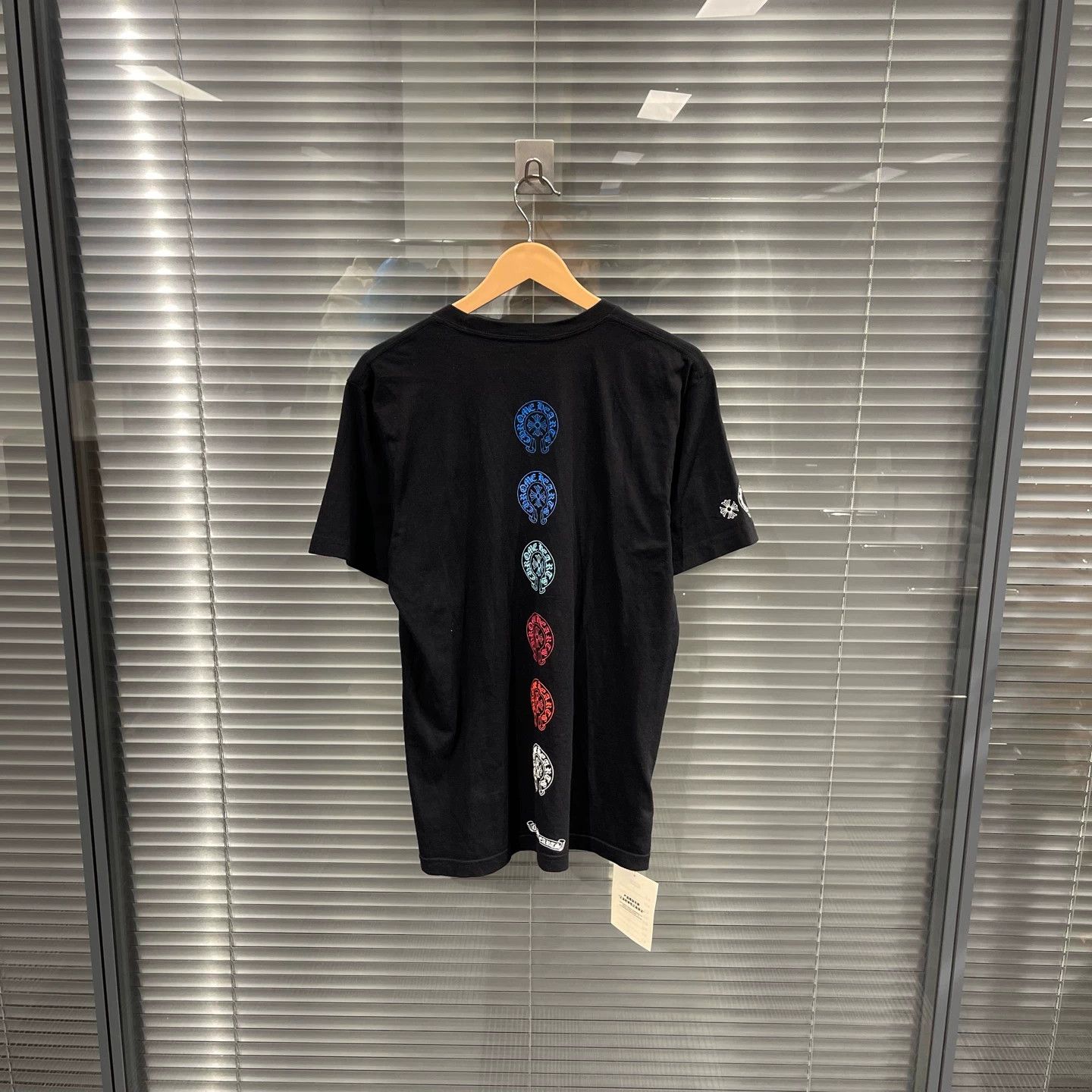 Chrome Hearts Chrome Hearts Colorful Horse Shoe Black Short Sleeve M Tee Size US M / EU 48-50 / 2 - 1 Thumbnail