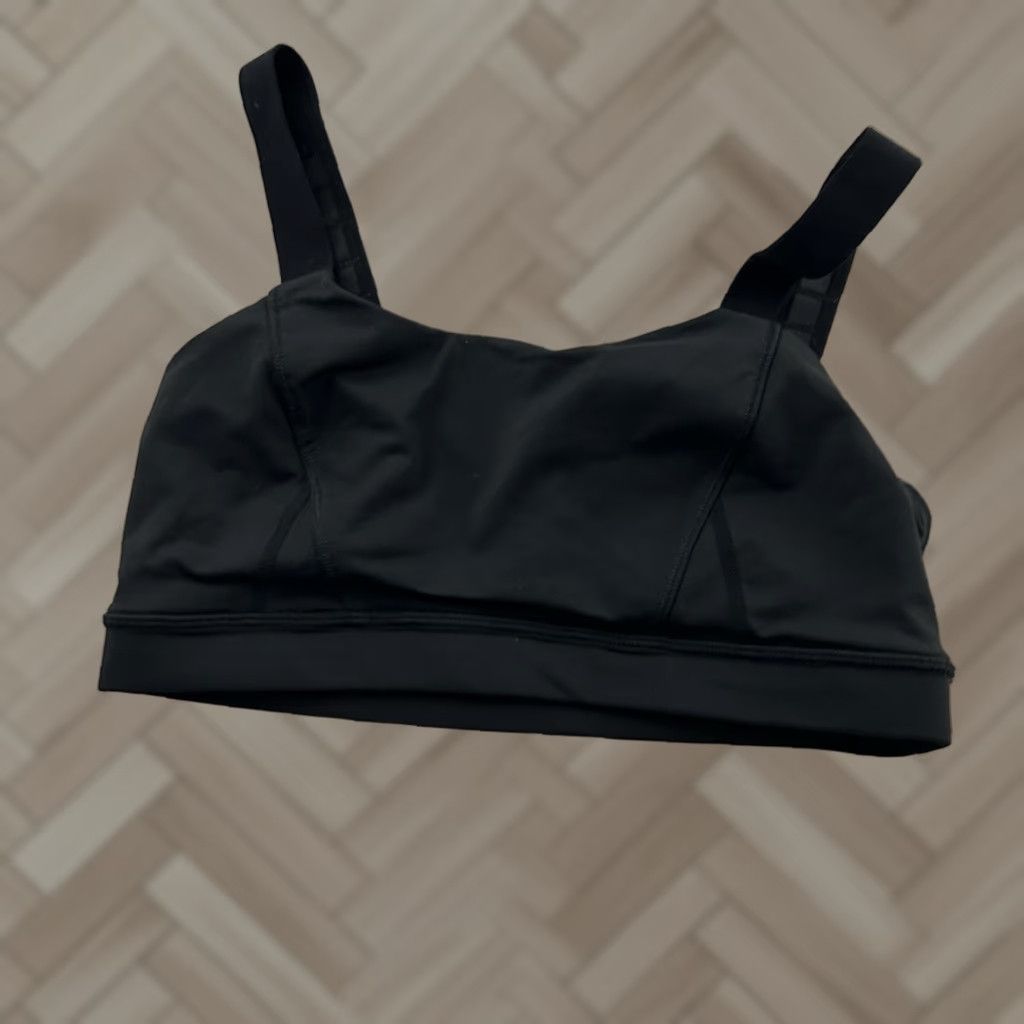 Lululemon Lululemon Sports Bra Women's 8 Black Womens Size ONE SIZE - 1 Thumbnail