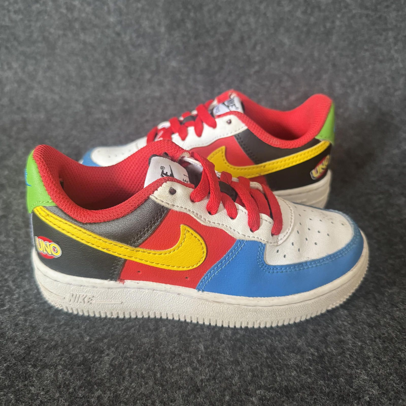Nike Nike Shoes Kid's 11C Air Force 1 Low LV8 QS UNO Size US 11 / EU 44 - 5 Thumbnail