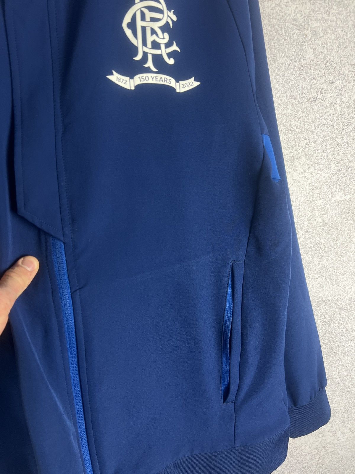 Castore FC Rangers 150Years Castore Soccer Track Jacket Football Kit Size US L / EU 52-54 / 3 - 7 Thumbnail