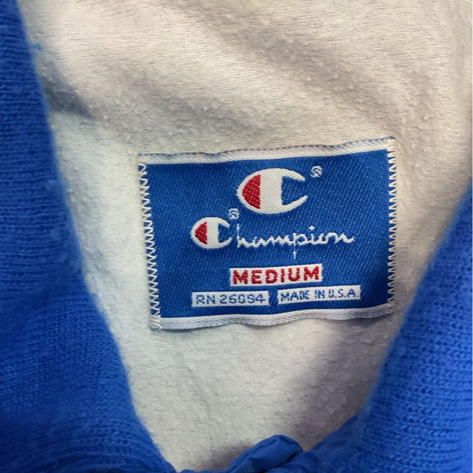 Vintage Vintage 90s Motor Head Tech Champions Blue Windbreaker Size US M / EU 48-50 / 2 - 3 Thumbnail
