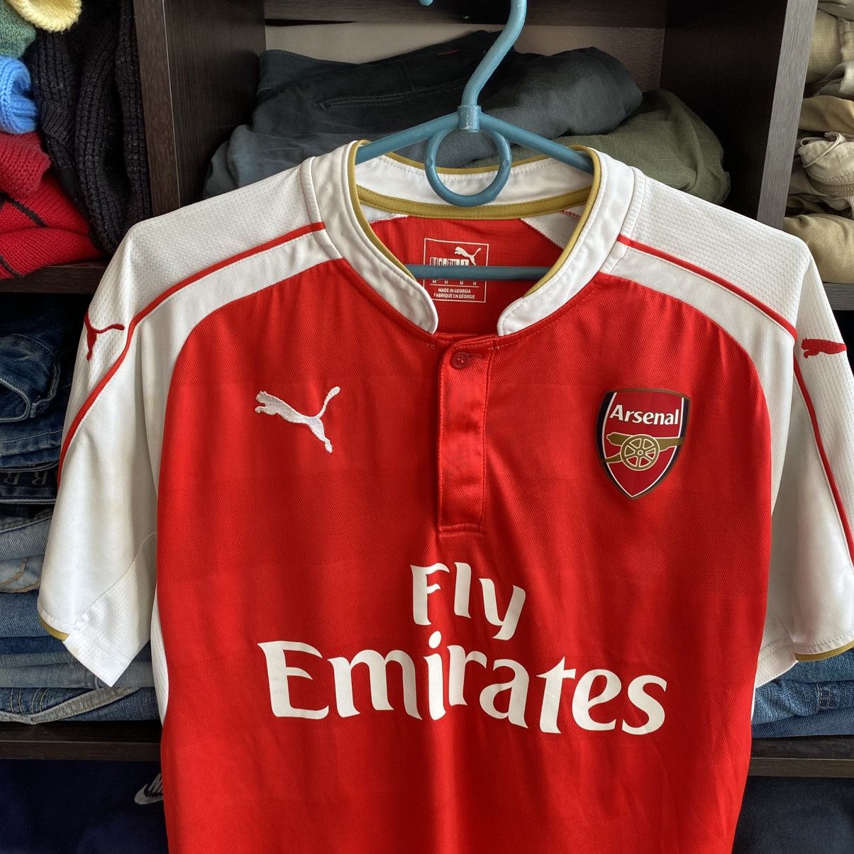 Puma Mens Puma Arcenal Fly Emirates Home soccer jersey Size US M / EU 48-50 / 2 - 2 Thumbnail