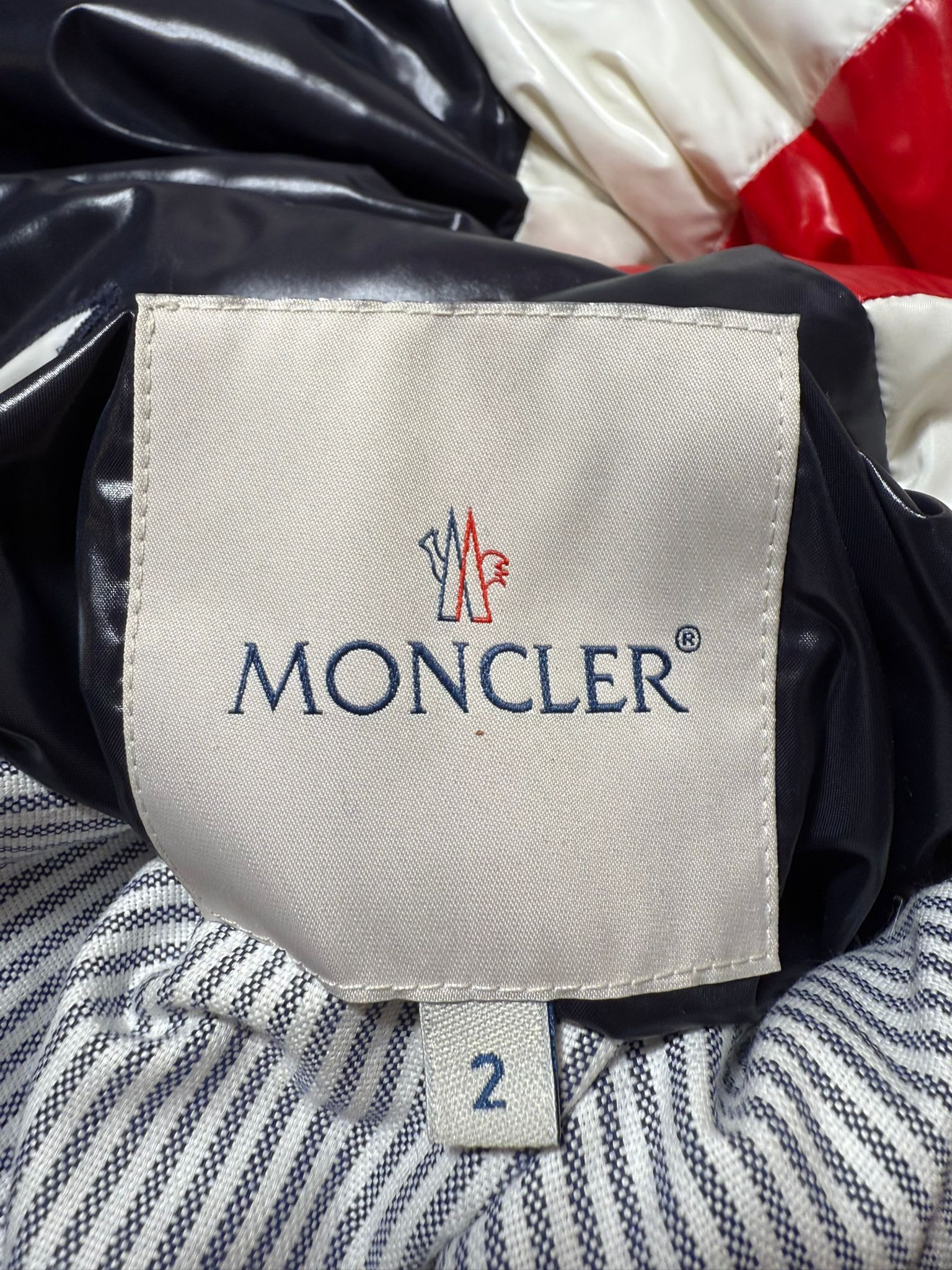 Moncler × Thom Browne Moncler x Thom Browne American Flag Reversible Puffer Jacket Size US M / EU 48-50 / 2 - 2 Thumbnail