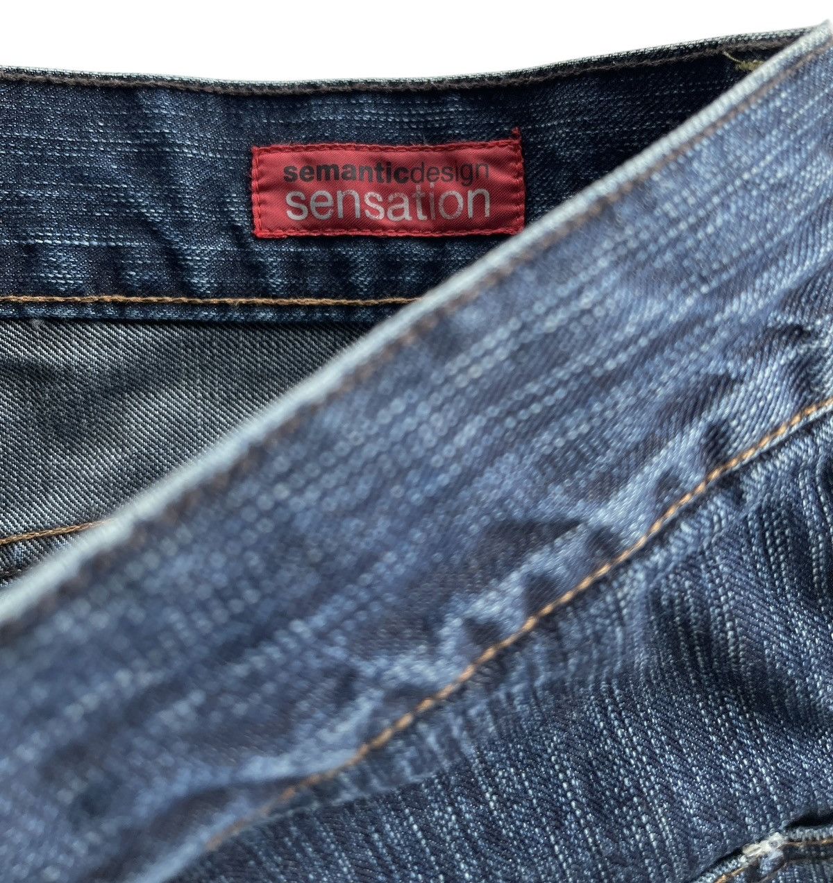 semanticdesign SemanticDesign Distressed Twisted Flare Denim Size US 33 - 10 Thumbnail