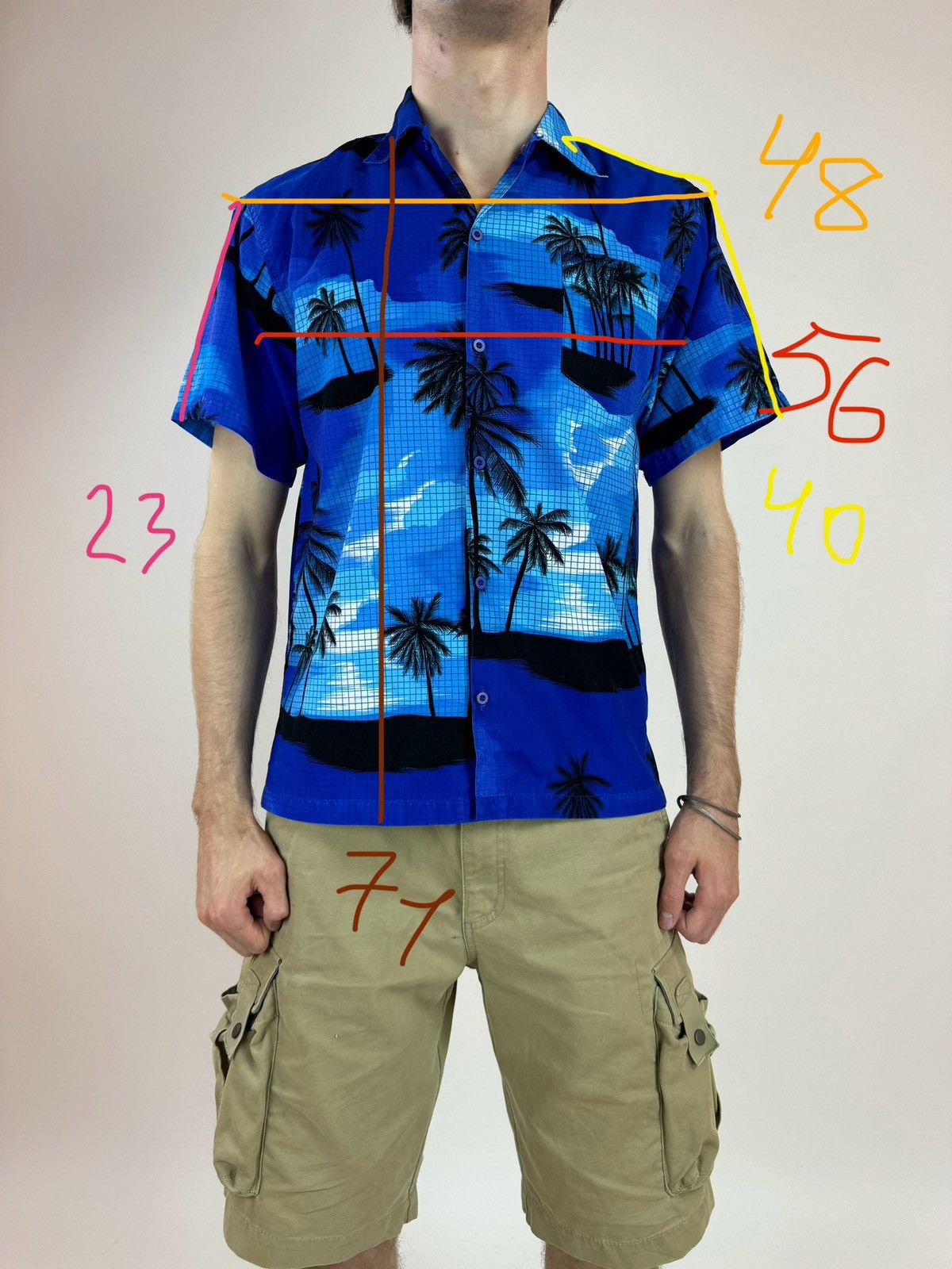 Japanese Brand Mens Hawaii Shirt UNICAT short sleeve Size US XL / EU 56 / 4 - 9 Thumbnail