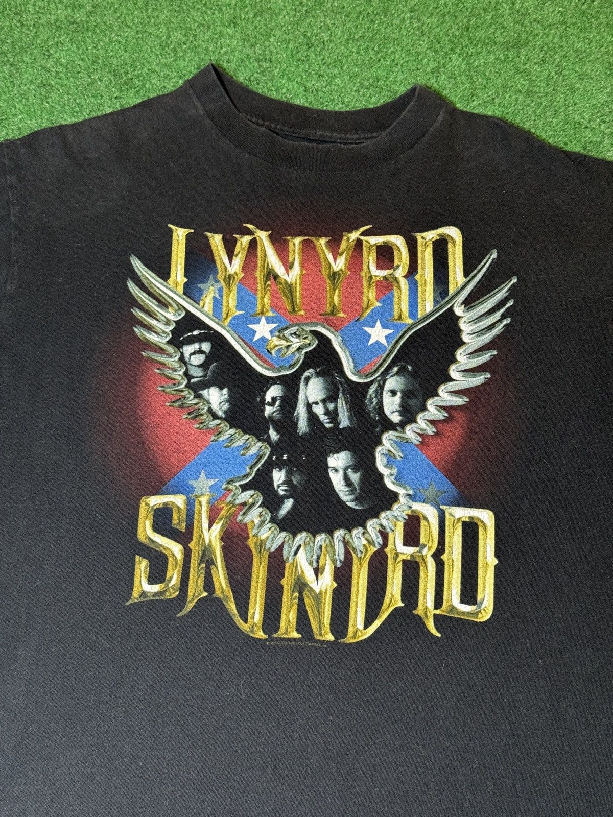 Band Tees × Vintage Vintage 90s Y2K Lynyrd Skynyrd Mens Large Band Tour T Shirt Size US L / EU 52-54 / 3 - 2 Thumbnail