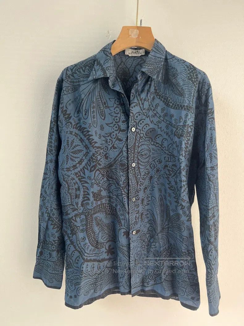 Hermes Hermes size 39 Shirt Jacket Size US XXS / EU 40 - 1 Thumbnail