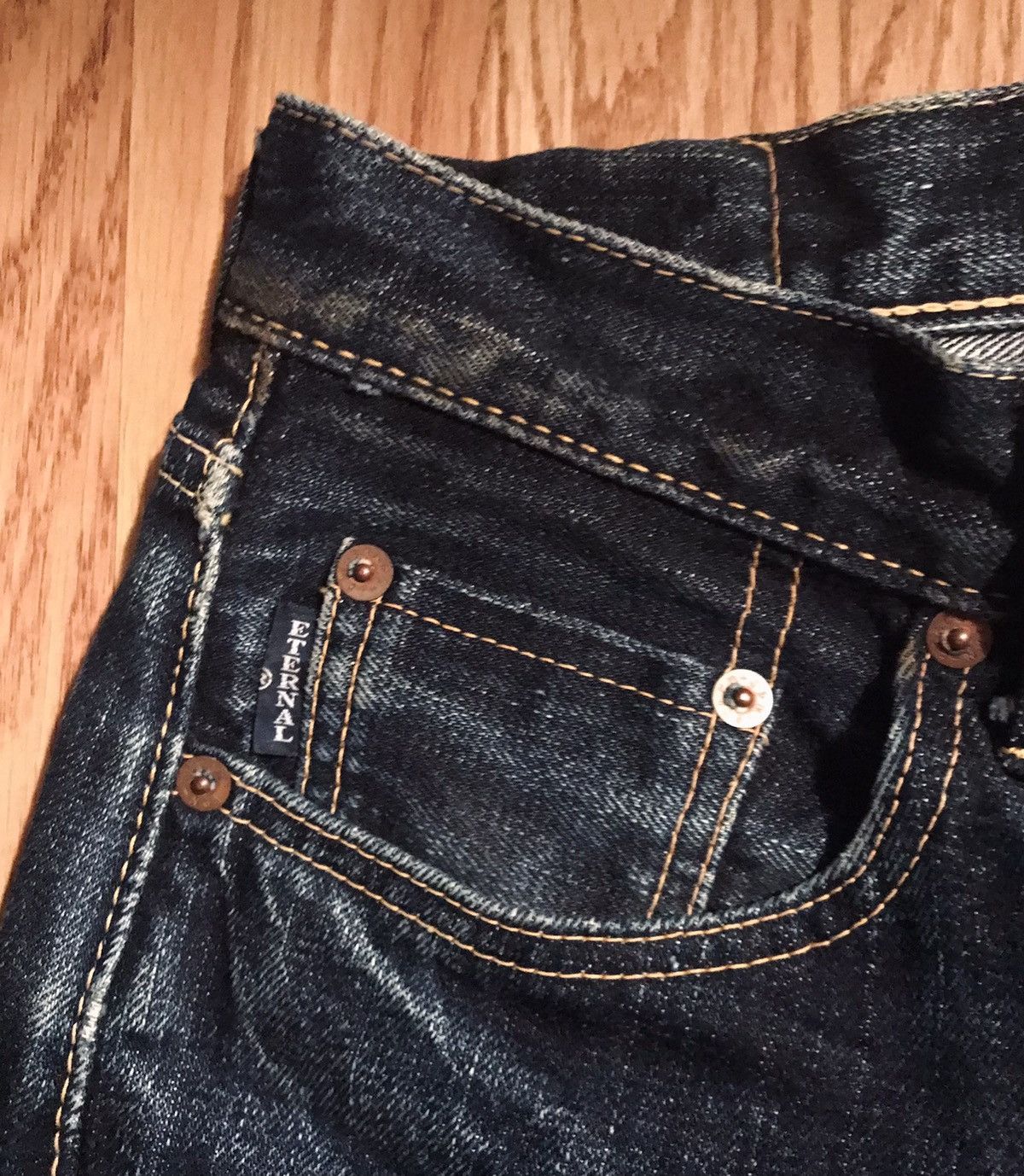 Eternal Eternal Japan 811 Mid Straight Selvedge Denim Jeans Size 30 Size US 30 / EU 46 - 10 Thumbnail